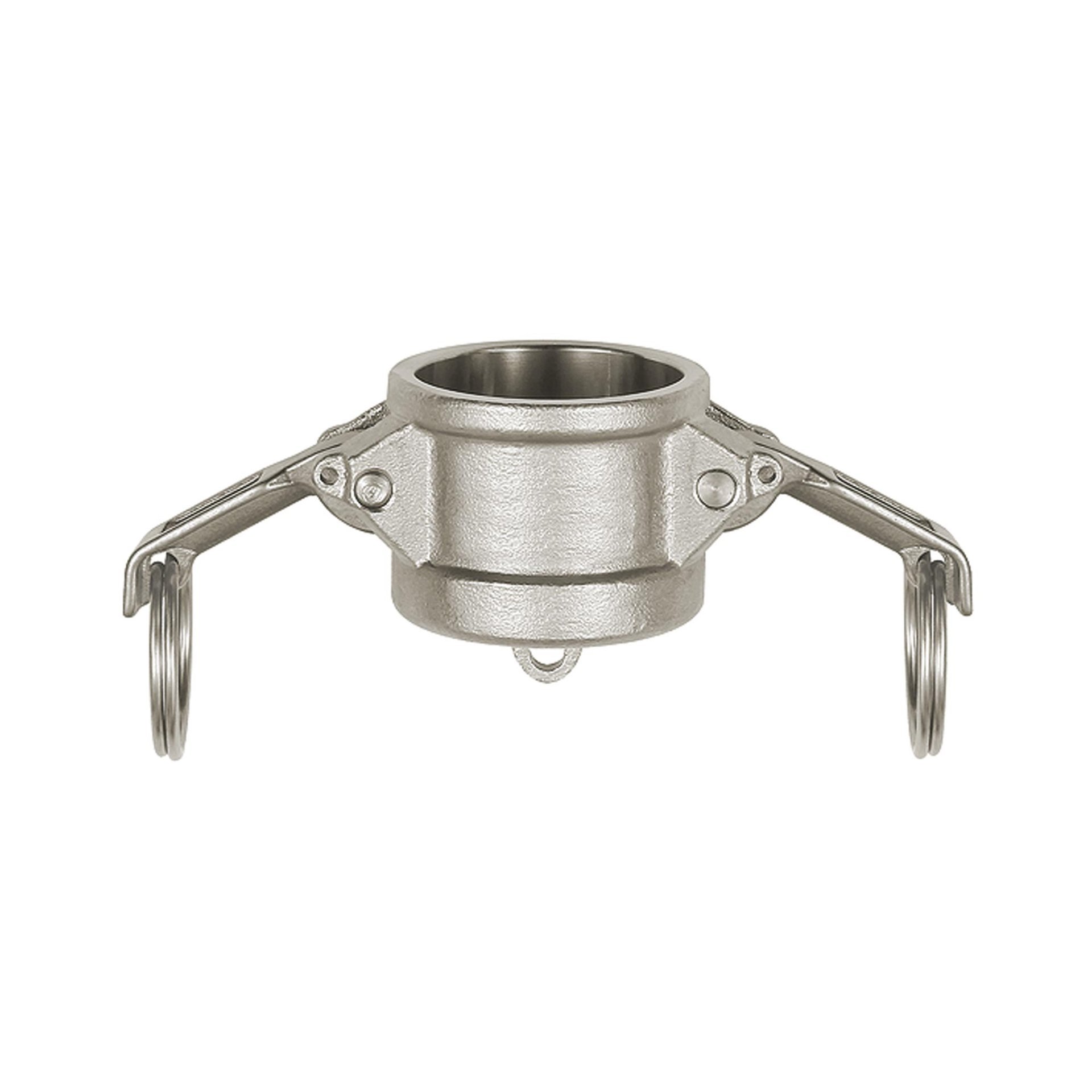 RIEGLER Kamlok-Verschlusskappe, Typ DC, ES 1.4401, für Stecker-Ø 64 mm Produktbild img1 L