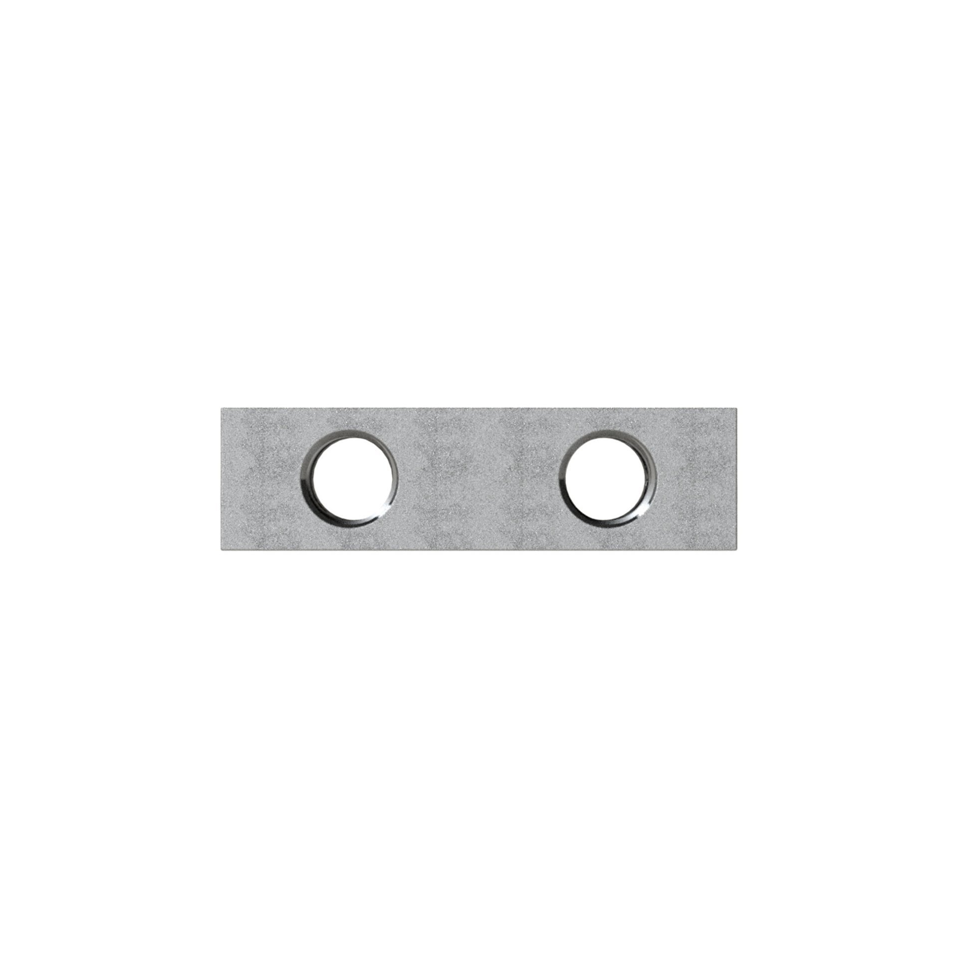 RIEGLER Verteilerleiste, Abgänge beidseitig, 2 x 1/8, 4 + 4 x M5, Alu Produktbild img4 L