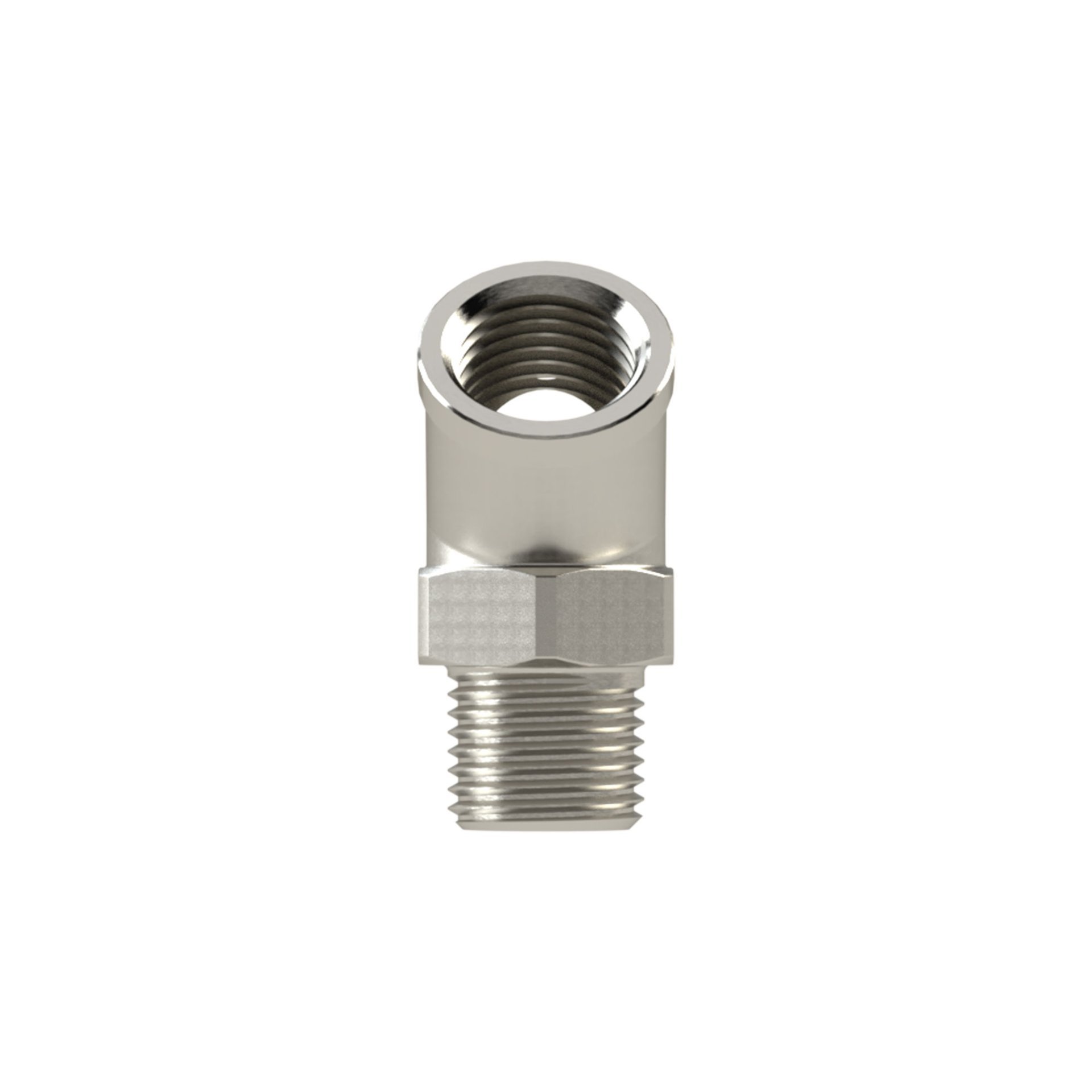 RIEGLER Verteiler, 2fach, R 3/8 AG, Abgänge 2 x G 3/8 IG, Messing vernickelt Produktbild img5 L