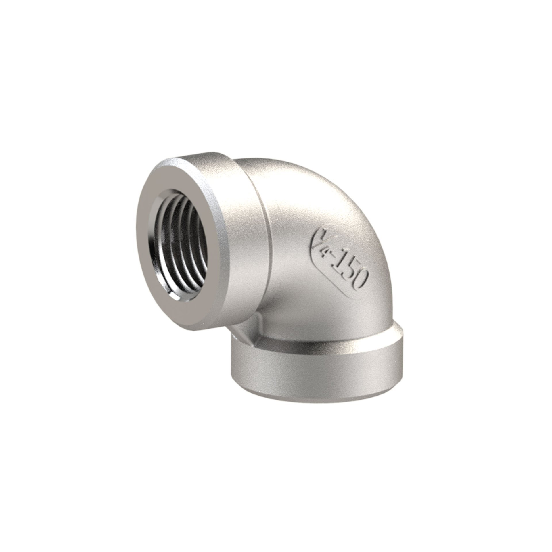 RIEGLER Winkelstück 90°, innen/innen, Rp 3/4, Edelstahl 1.4408 Produktbild img1 L