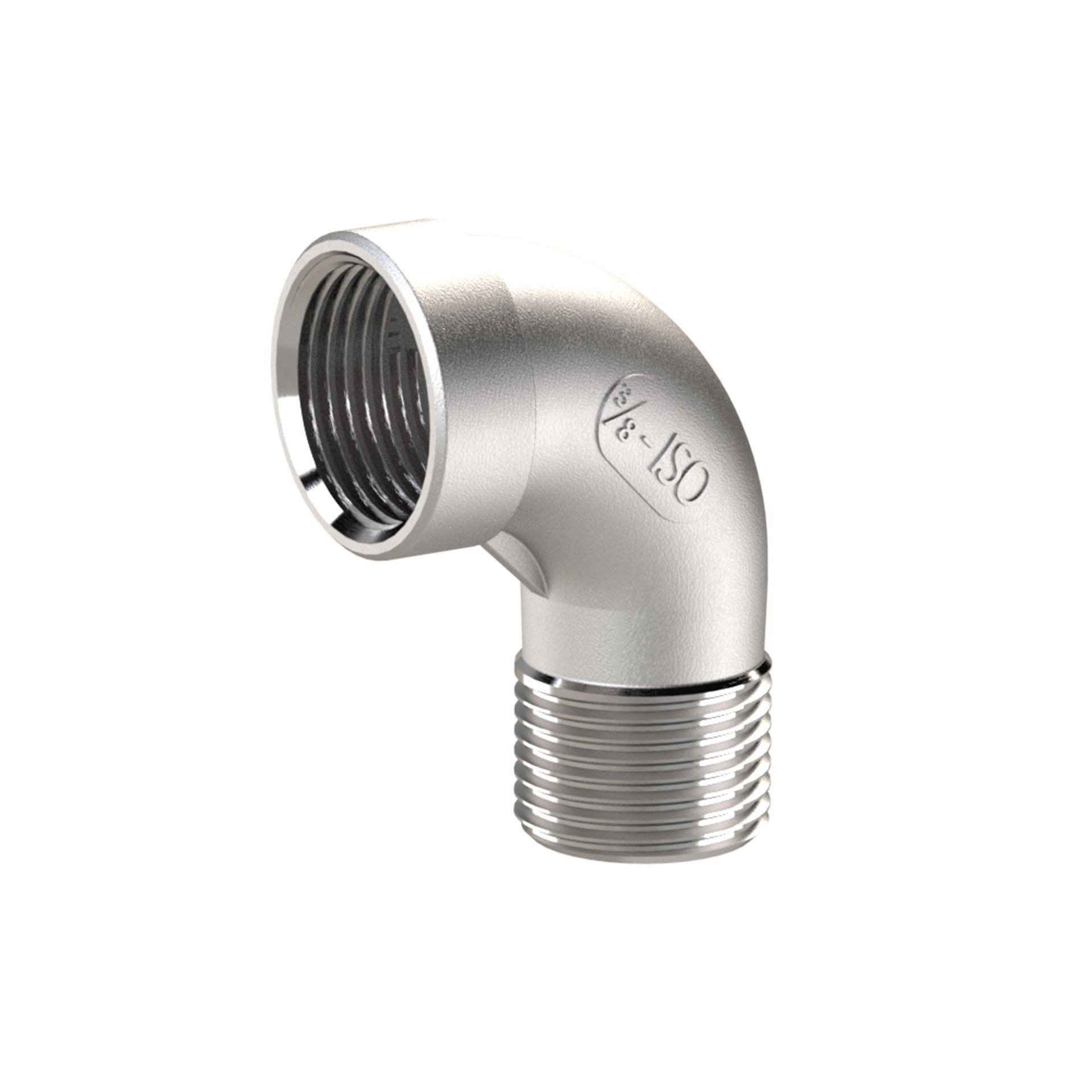 RIEGLER Winkelstück 90°, IG/AG Rp 3/4, R 3/4, ES 1.4408 Produktbild img1 L