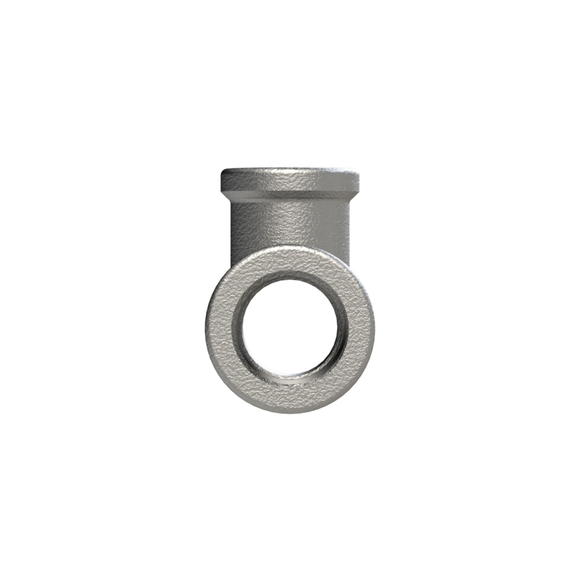 RIEGLER T-Stück 130, IG/IG/IG, Rp 3/8, T-Abzweig Rp 1/4, schw. Temperguss Produktbild img4 L