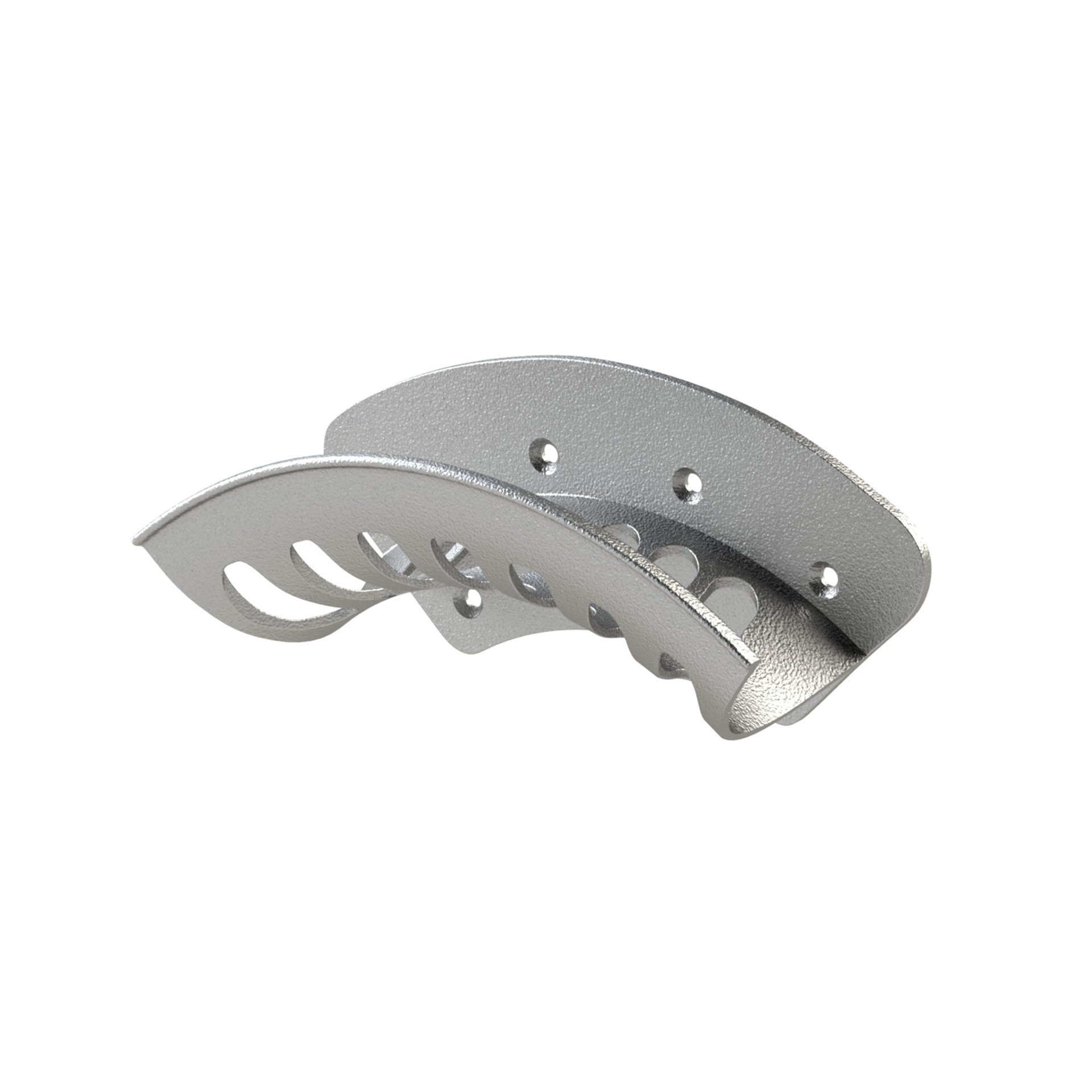 RIEGLER Schlauchhalter, Aluminium unlackiert, klein Produktbild img1 L