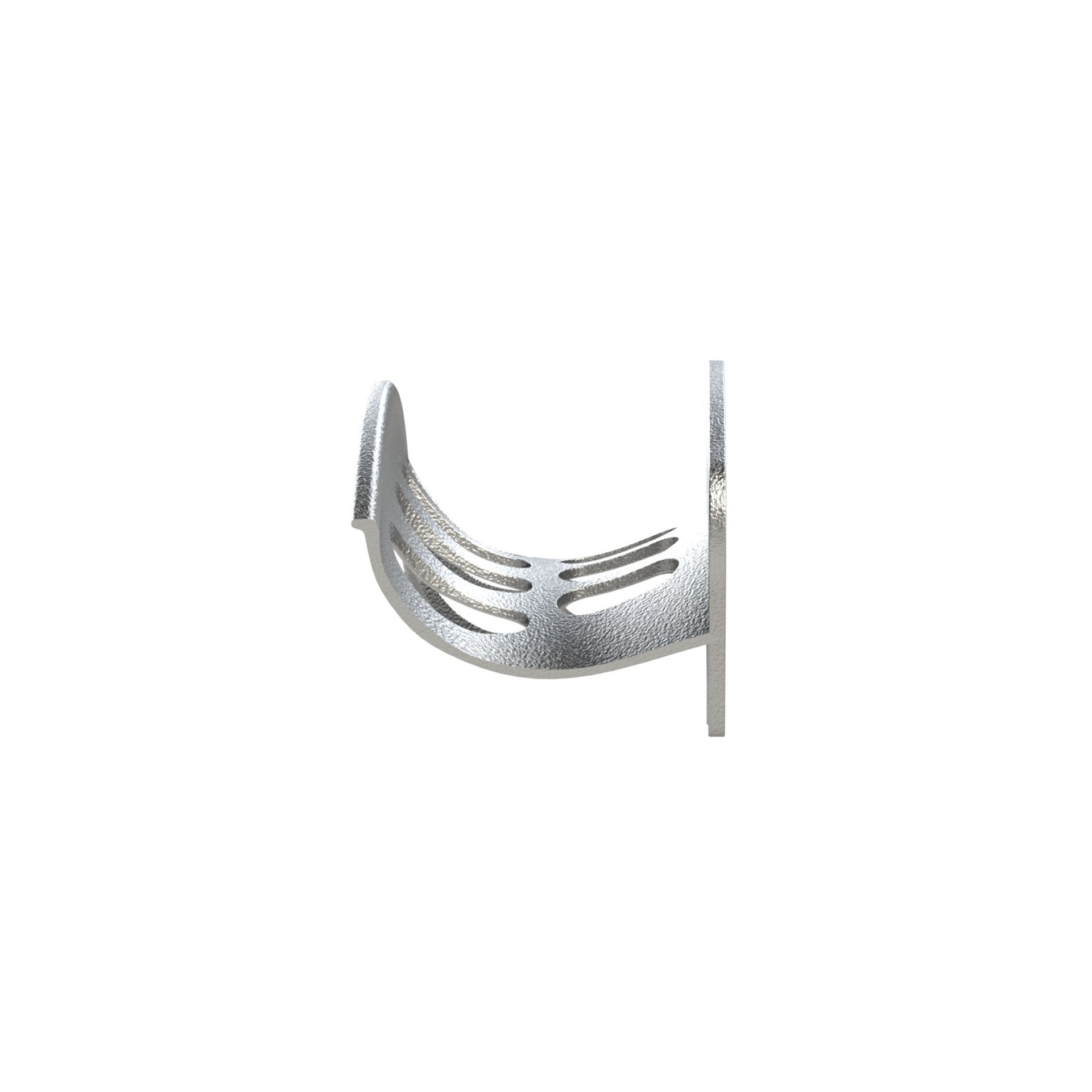 RIEGLER Schlauchhalter, Aluminium unlackiert, klein Produktbild img5 L