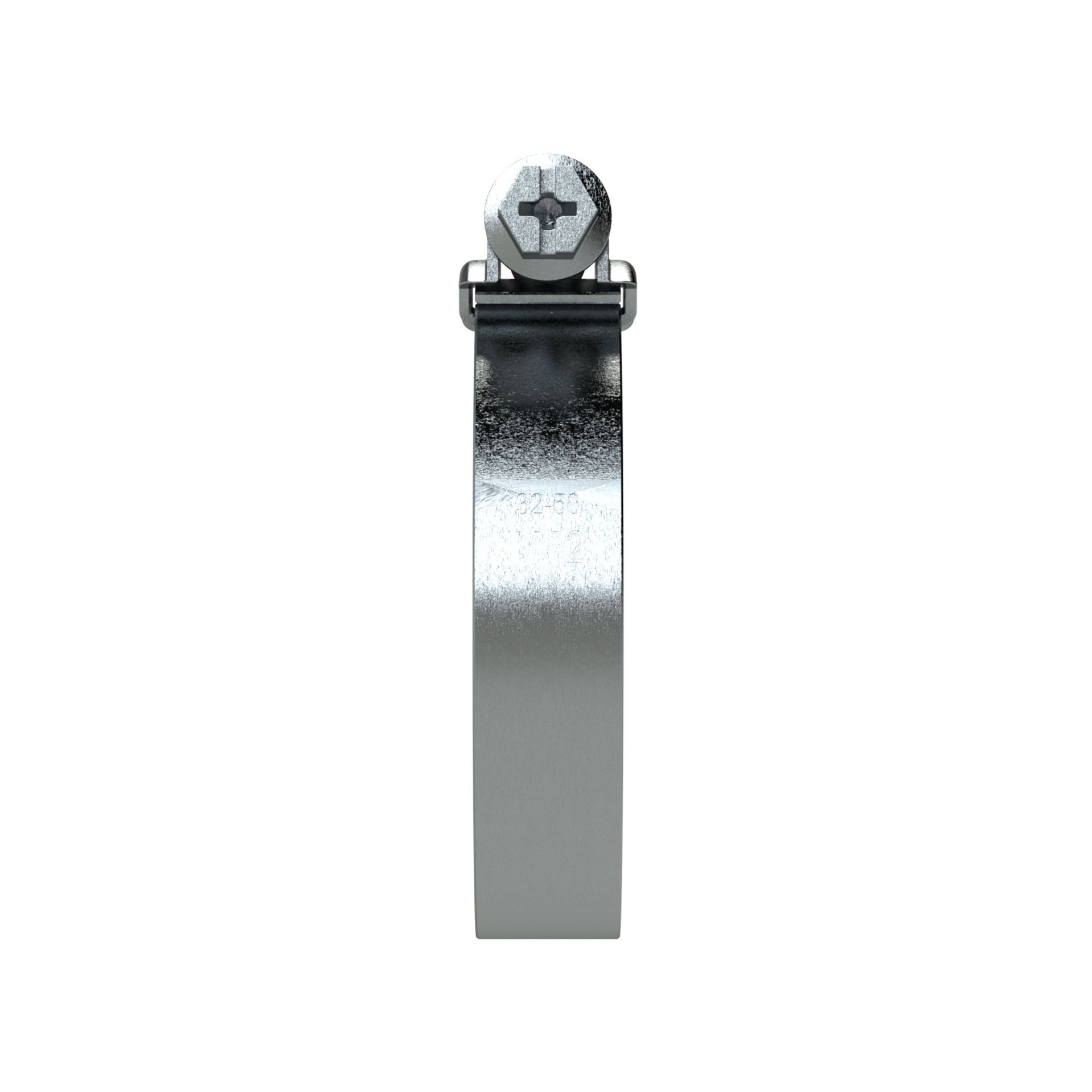 RIEGLER Schneckengewinde-Schlauchschelle, Chromstahl (W 2), 40-60 mm, 12 mm Produktbild img3 L
