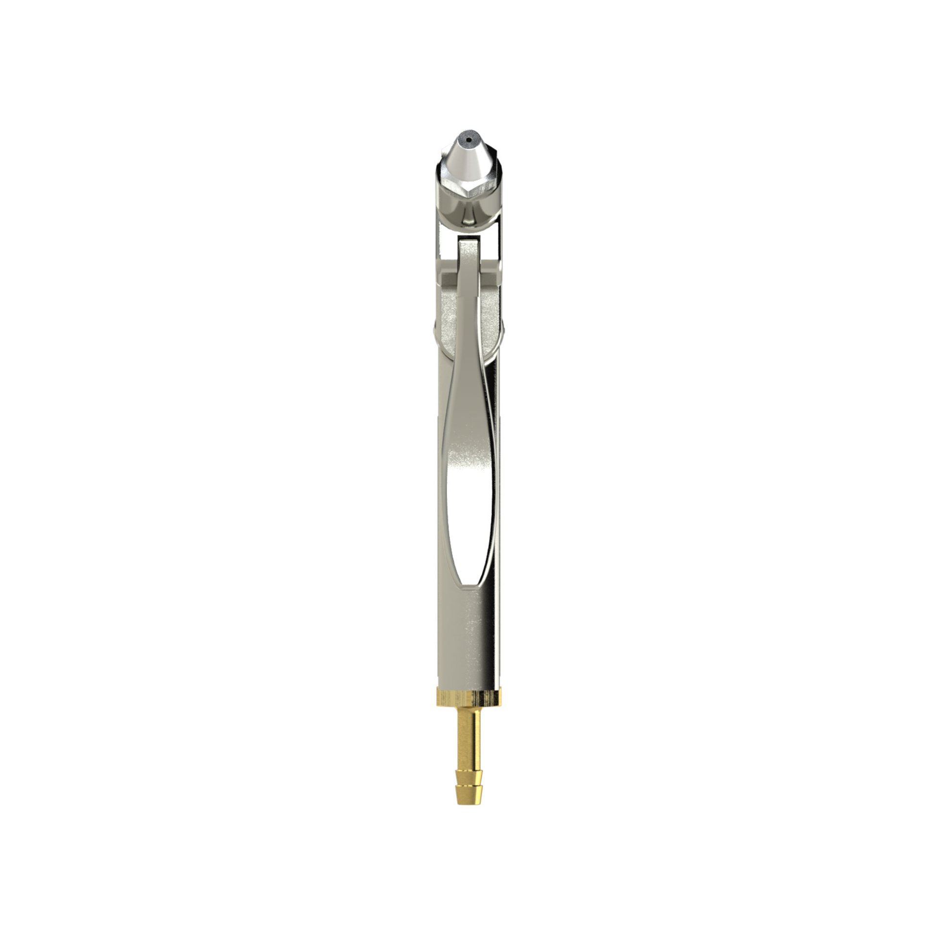 RIEGLER Blaspistole, Standarddüse, Alu-Druckguss vernickelt , Nippel NW 7,2-7,8 Produktbild img3 L