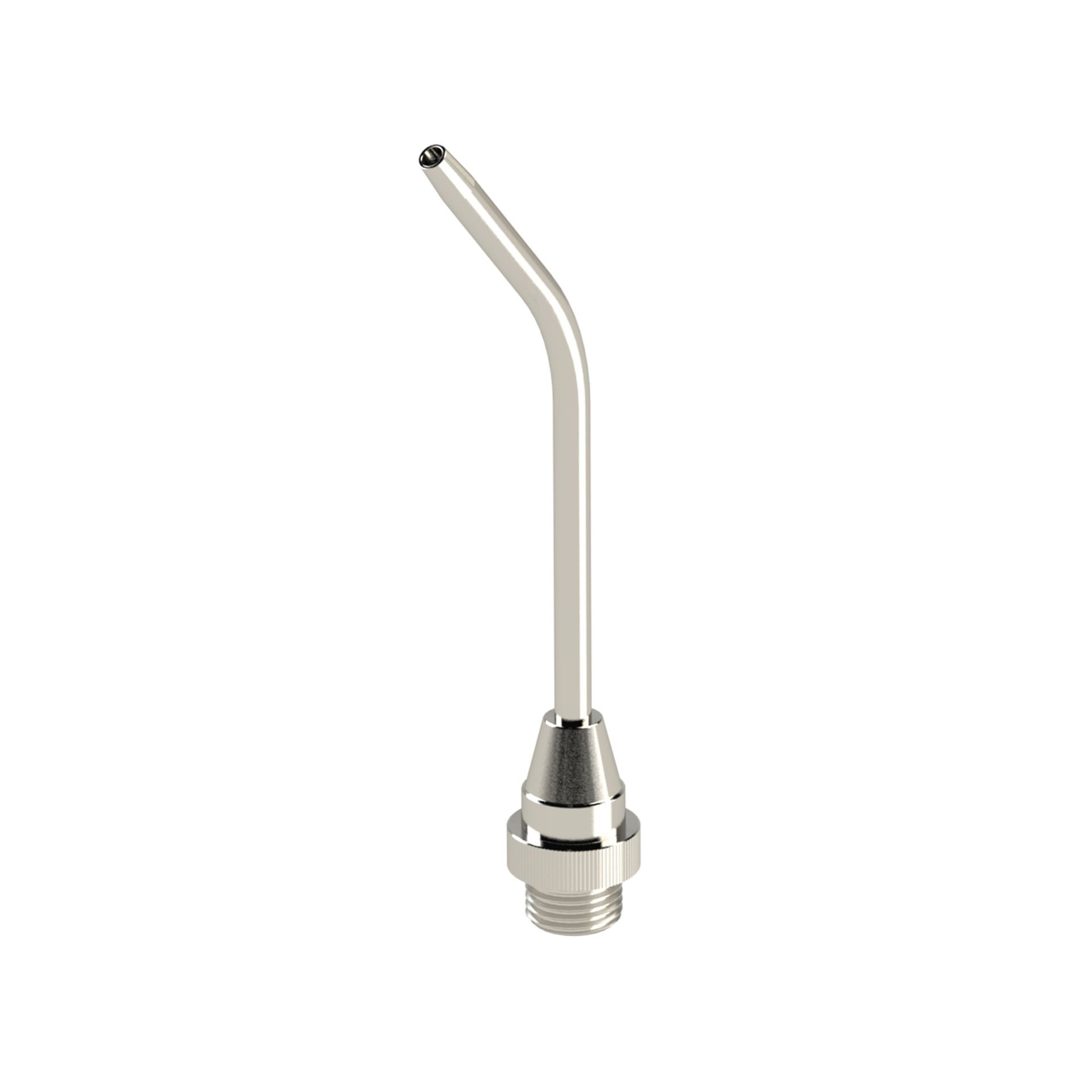 RIEGLER Verlängerungsdüse, Bohrung 3,0 mm, MS vernickelt , 100 mm lang gebogen Produktbild img1 L