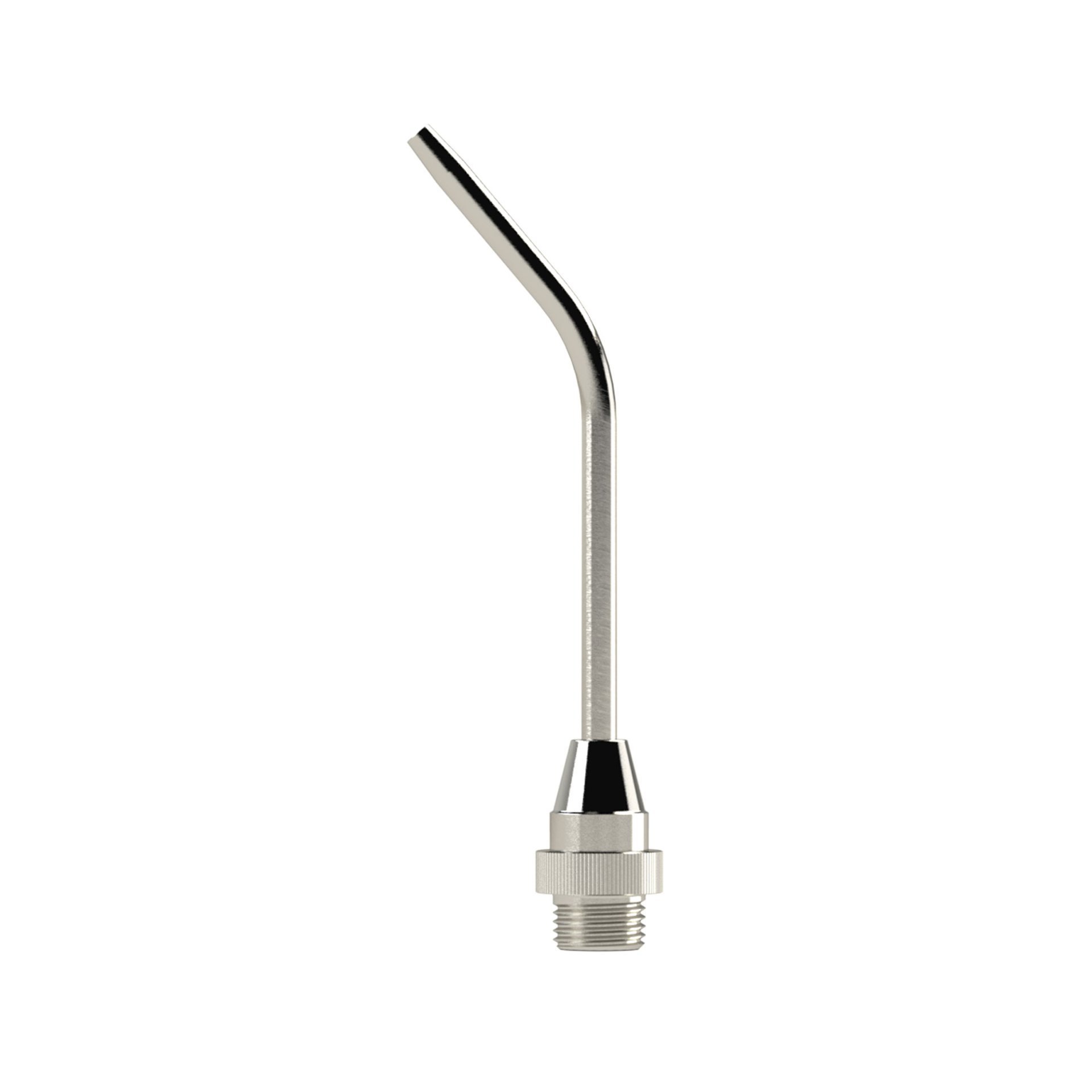 RIEGLER Verlängerungsdüse, Bohrung 3,0 mm, MS vernickelt , 100 mm lang gebogen Produktbild img4 L