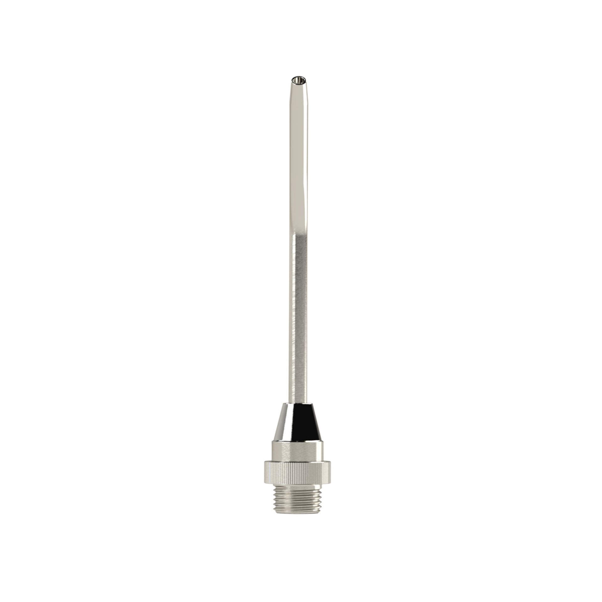 RIEGLER Verlängerungsdüse, Bohrung 3,0 mm, MS vernickelt , 100 mm lang gebogen Produktbild img3 L