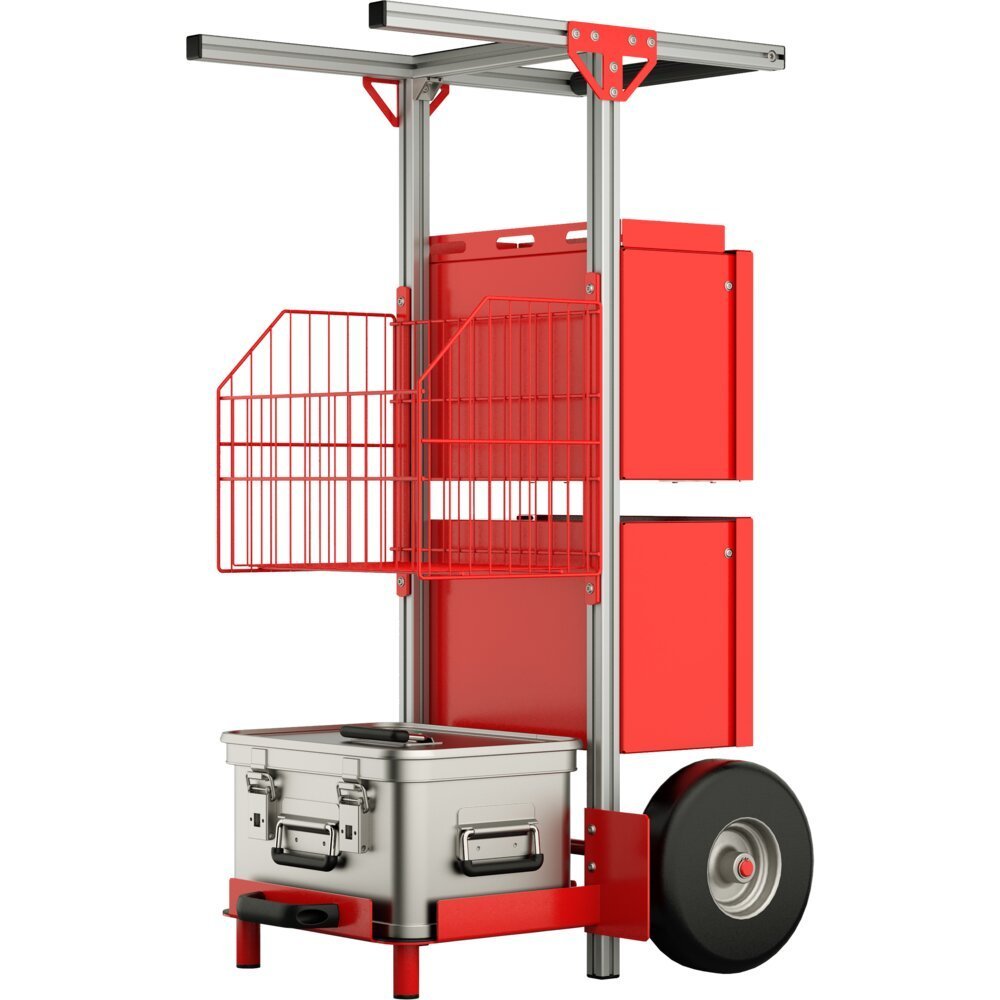 SafeCaddy® "Brandschutz" ohne Beladung Produktbild img1 L