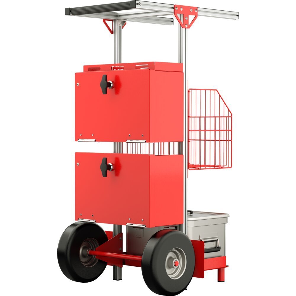 SafeCaddy® "Brandschutz" ohne Beladung Produktbild img2 L