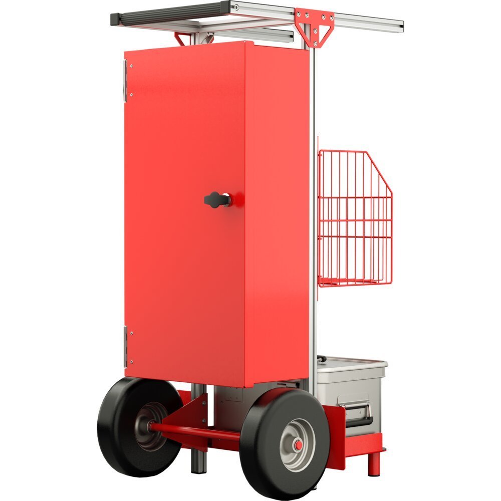 SafeCaddy® "Mobile Brandmeldeanlage" ohne Beladung Produktbild img2 L