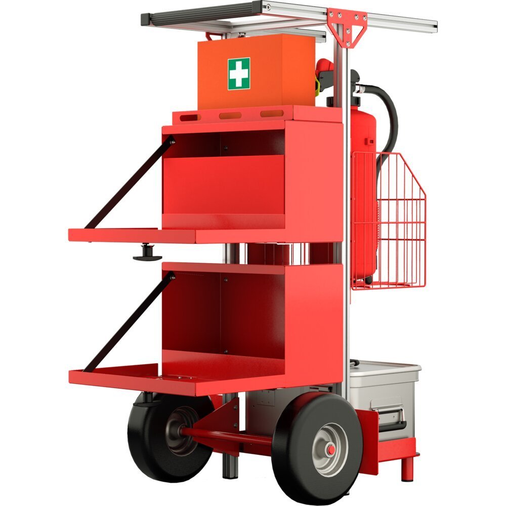 MUNK SafeCaddy® "Brandschutz" mit Beladung Produktbild img3 L