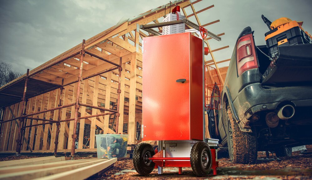 SafeCaddy® "Mobile Brandmeldeanlage" ohne Beladung Produktbild img6 L