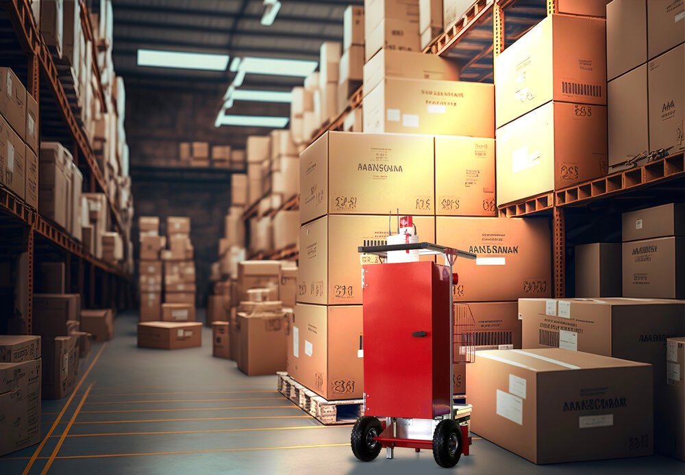 SafeCaddy® "Mobile Brandmeldeanlage" ohne Beladung Produktbild img7 L