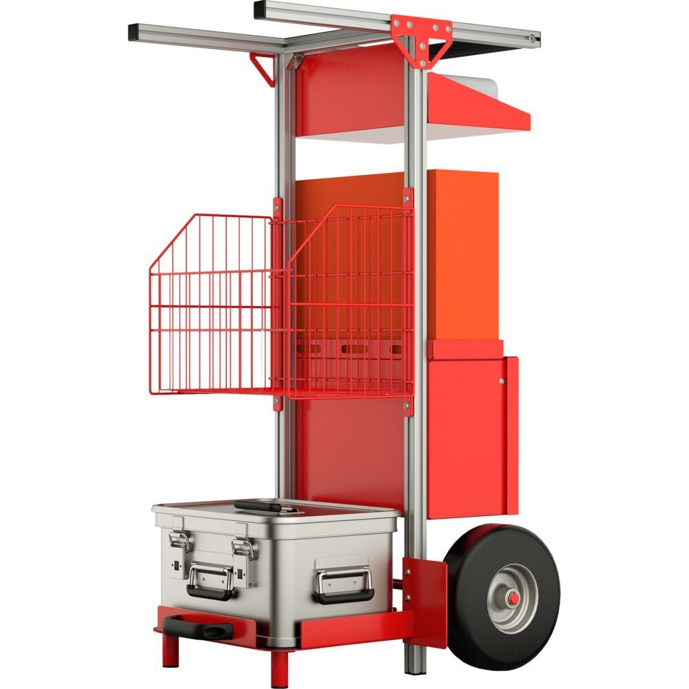 MUNK SafeCaddy® "Erste Hilfe" mit Beladung Produktbild img1 L
