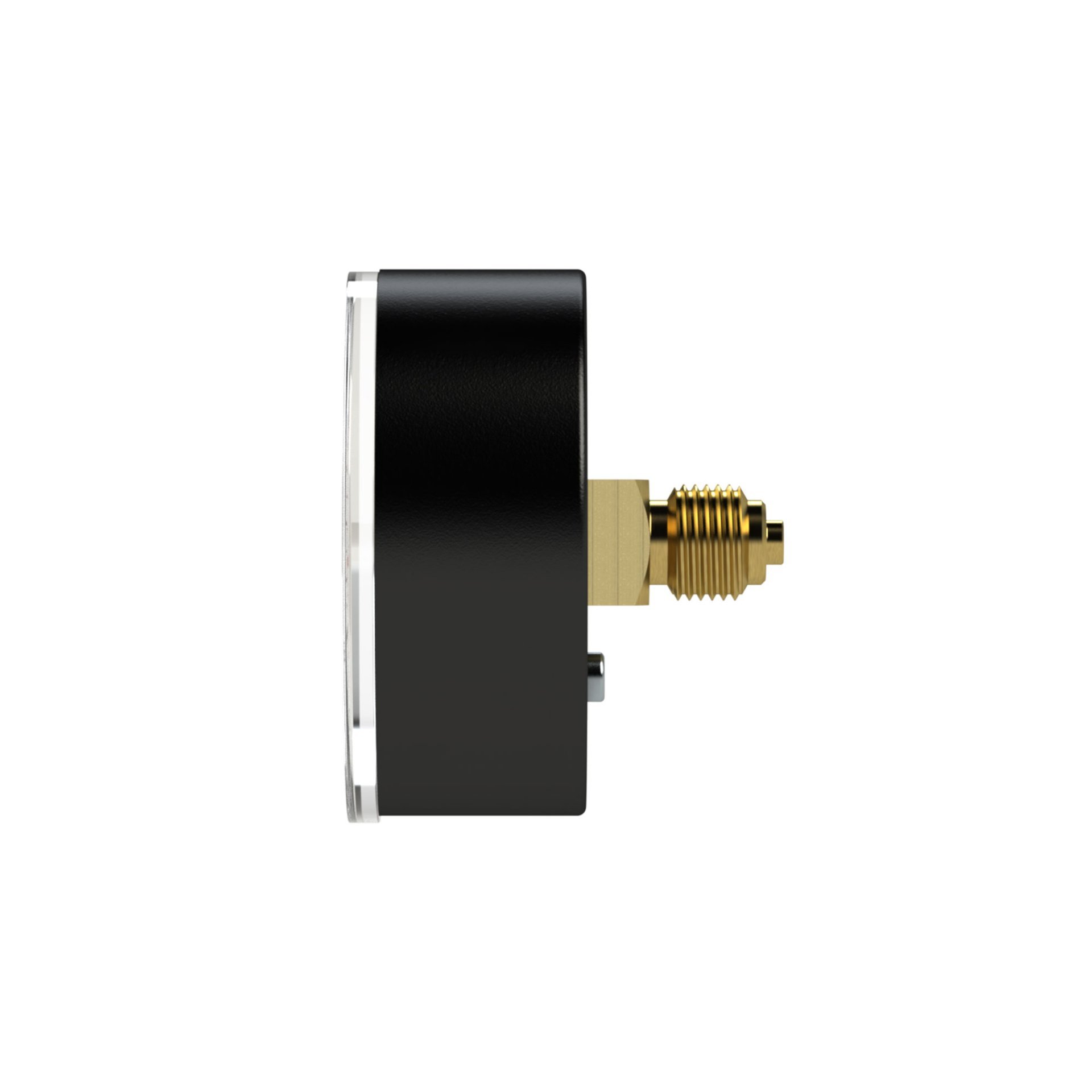 RIEGLER Standardmanometer »pressure line« G 1/4 hinten -1/0 bar/-14,5 psi, Ø50 Produktbild img4 L