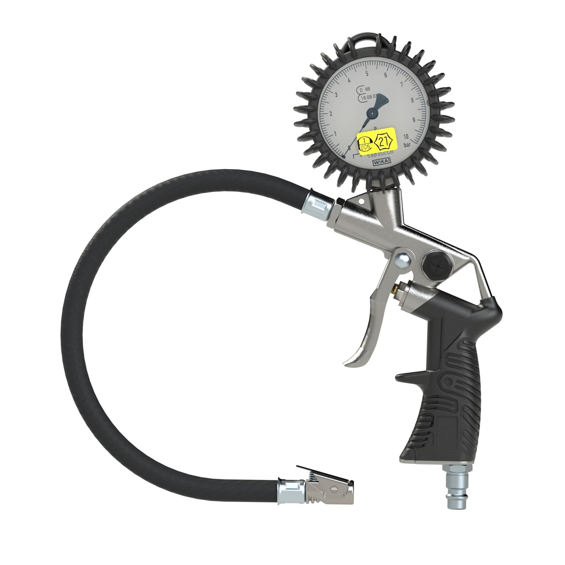 RIEGLER Standard-Handreifenfüllmesser MS, Mano Ø 63 mm, geeicht, 0-10 bar Produktbild img4 L