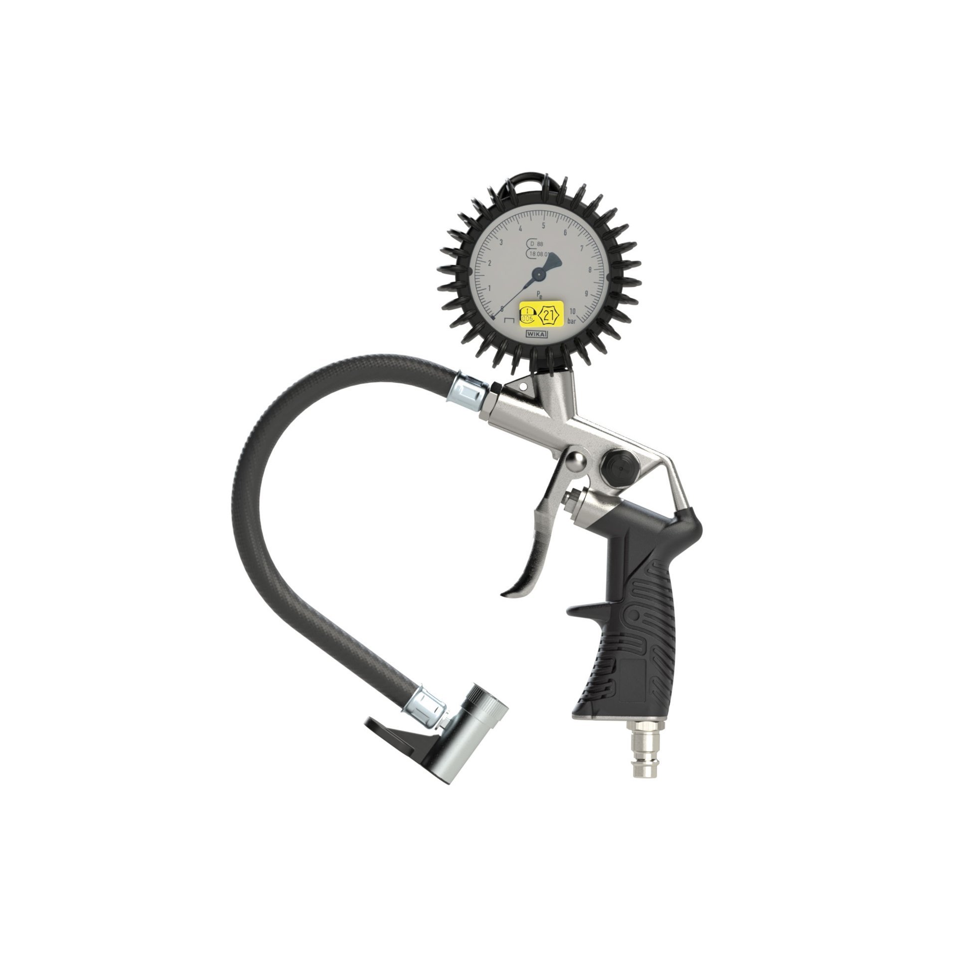 RIEGLER Standard-Handreifenfüllmesser HS, Mano Ø 63 mm, geeicht, 0-10 bar Produktbild img4 L