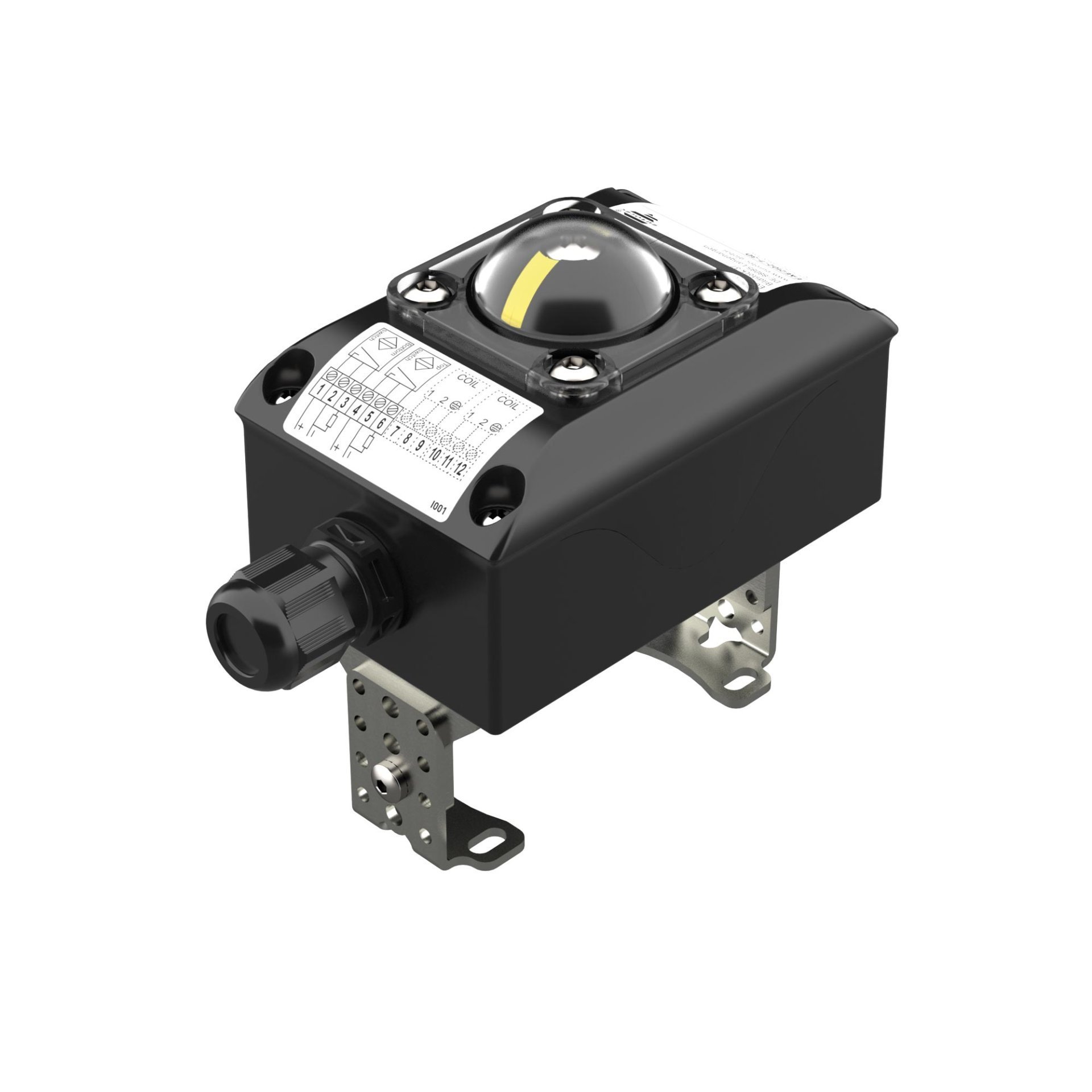 RIEGLER Endlagen-Rückmeldung Aluminium, Induktivsensor, 10-30V DC Produktbild img1 L