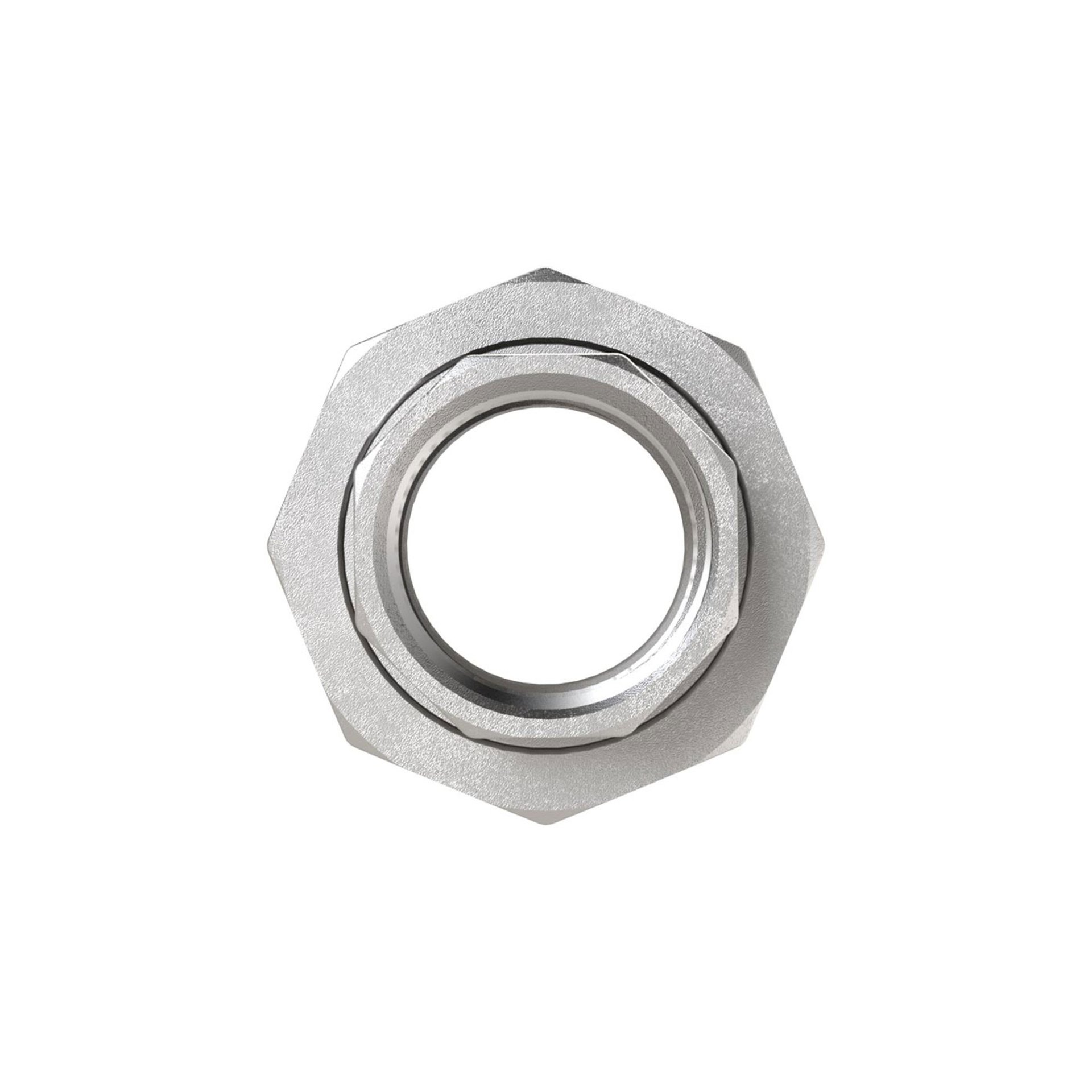 RIEGLER lös. Doppelgewindenippel, kon. dicht., Rp 1/4, IG, SW 30, ES 1.4408 Produktbild img5 L