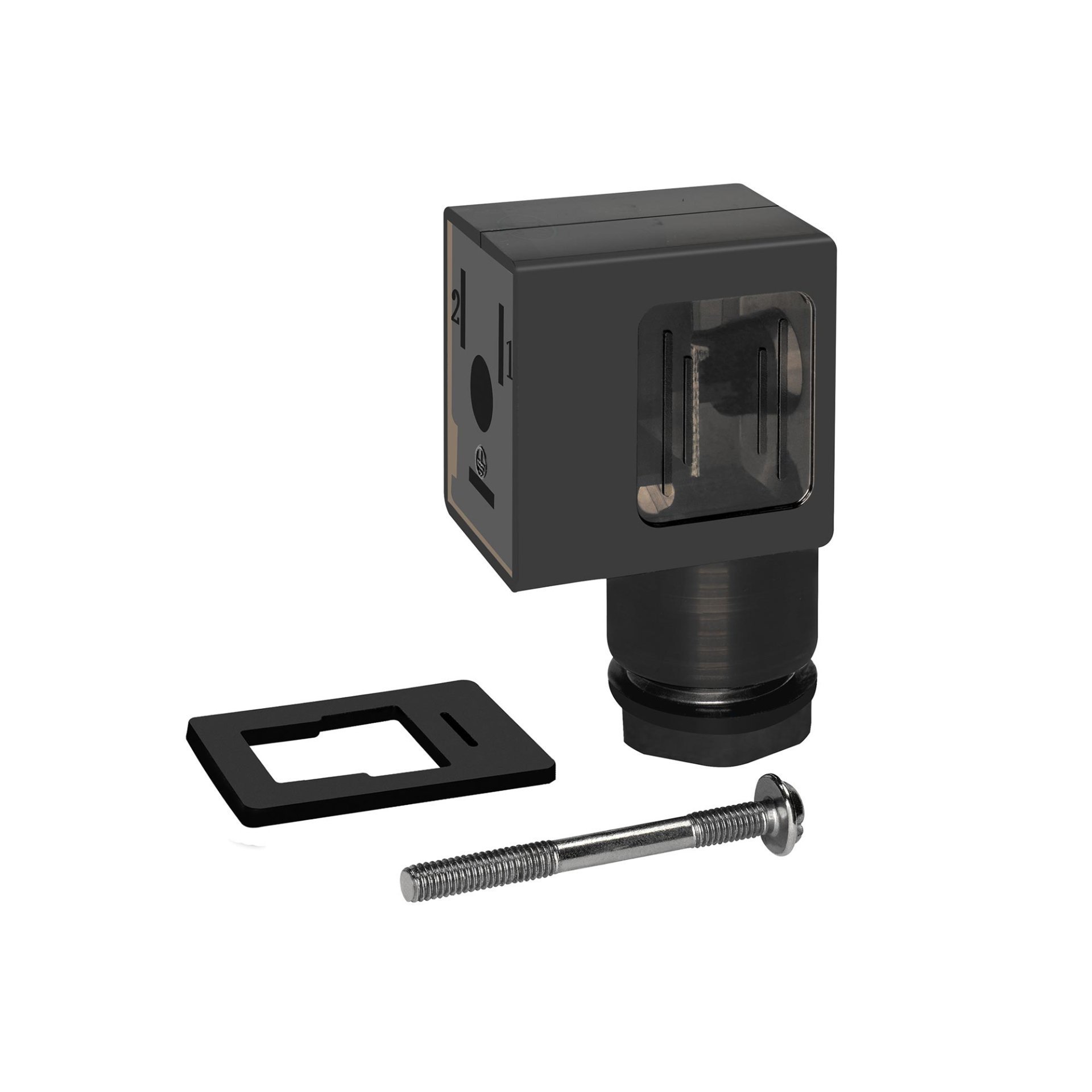 RIEGLER Gerätestecker mit LED, DC, für BG 200 - 400 Produktbild img1 L