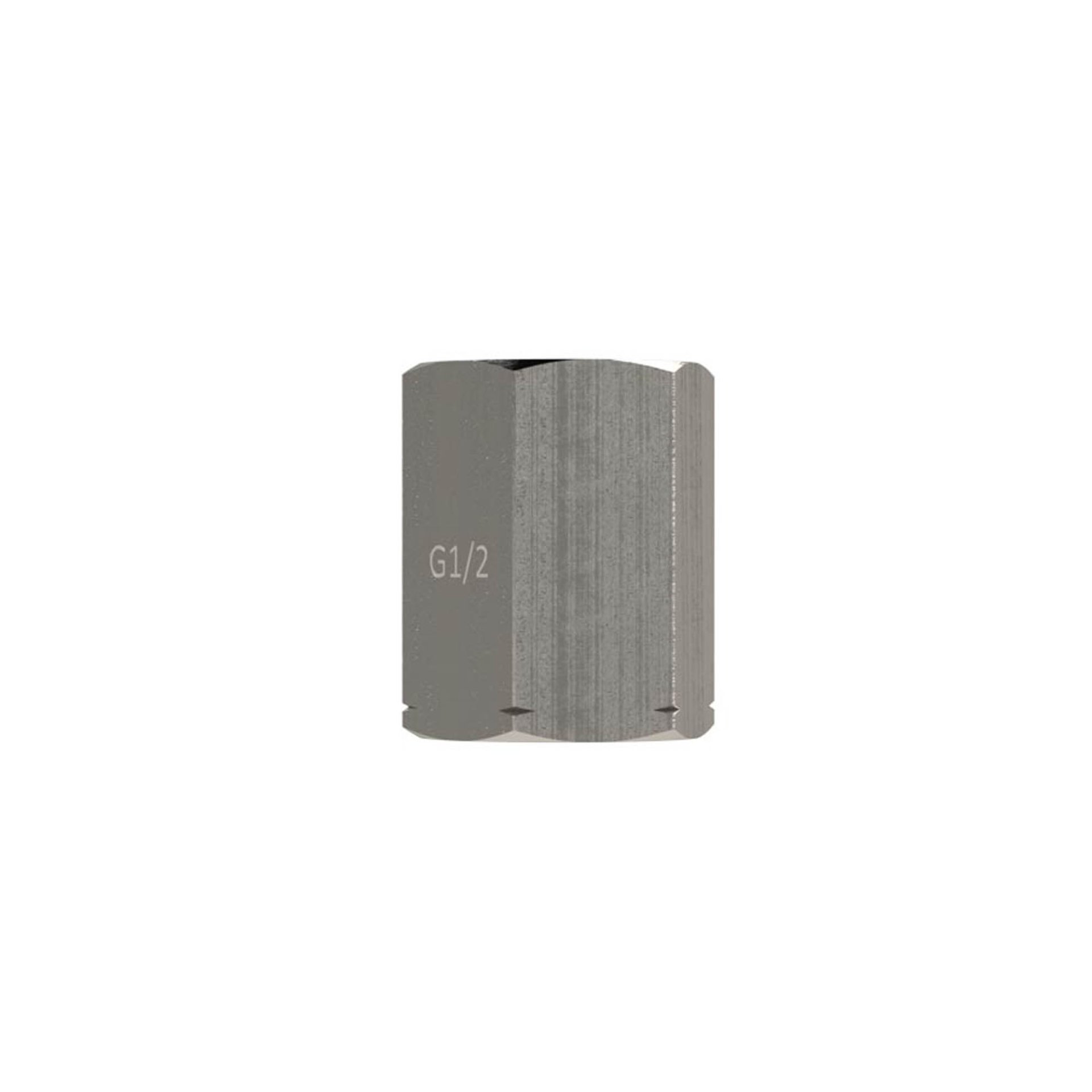 RIEGLER Spannmuffe, G 1/2, nach DIN 16283, 6-kant, Edelstahl 1.4571 Produktbild img4 L