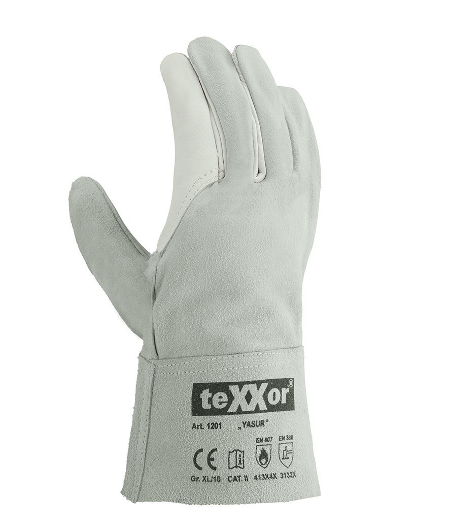 teXXor Rindvoll-/Spaltleder Handschuhe YASUR Nr.: 1201 Gr.: 10 Produktbild img1 L