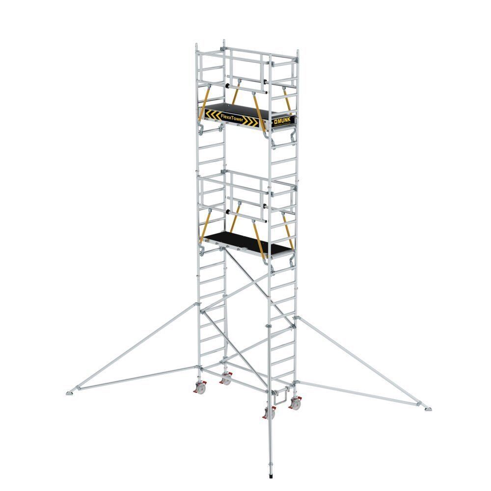 MUNK FlexxTower SGX ergo mit vorlaufendem Geländer Plattformhöhe 5,59 m Produktbild img1 L