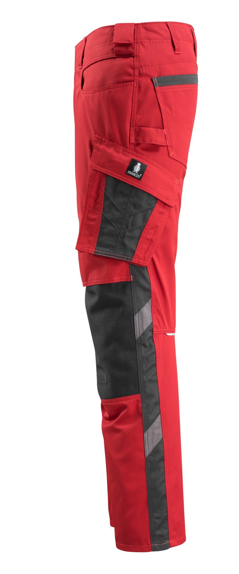 MASCOT® Mannheim Hose Größe 90C60, rot/schwarz Produktbild img2 L