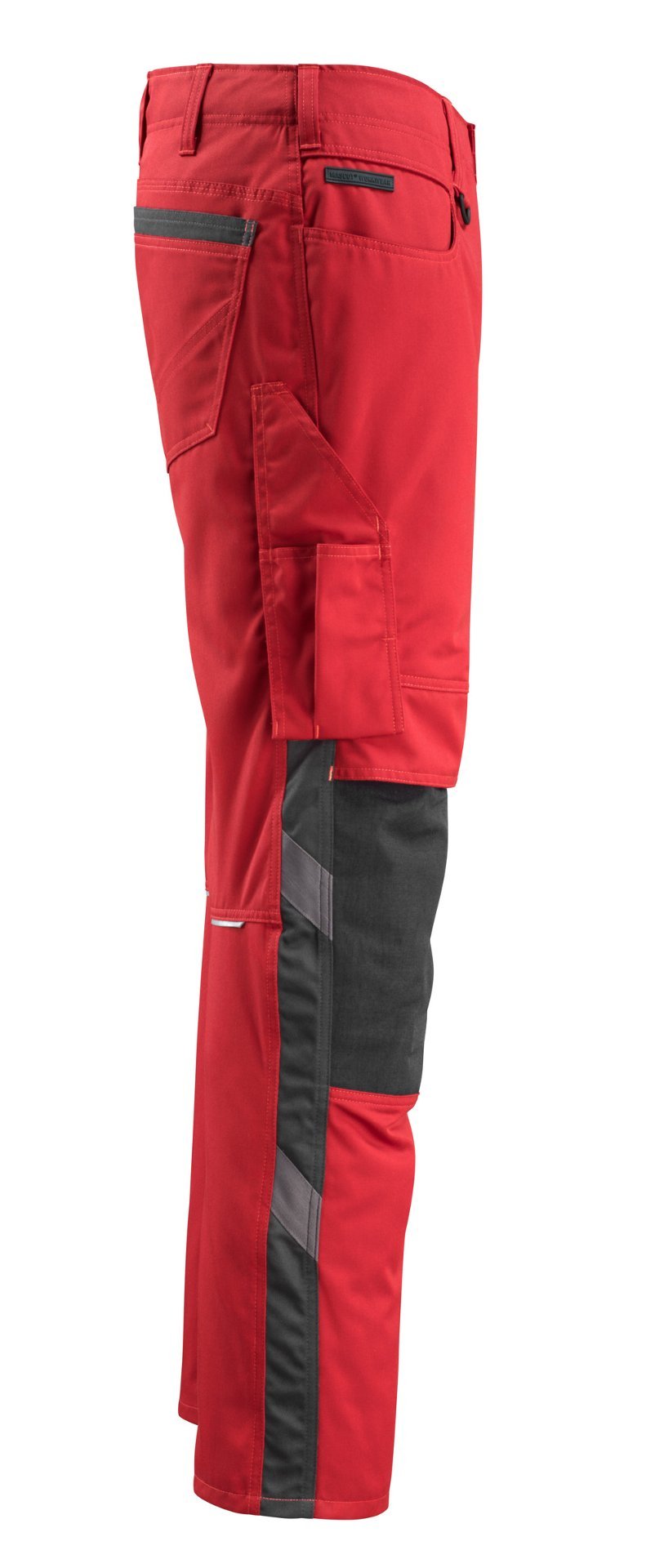 MASCOT® Mannheim Hose Größe 90C60, rot/schwarz Produktbild img4 L