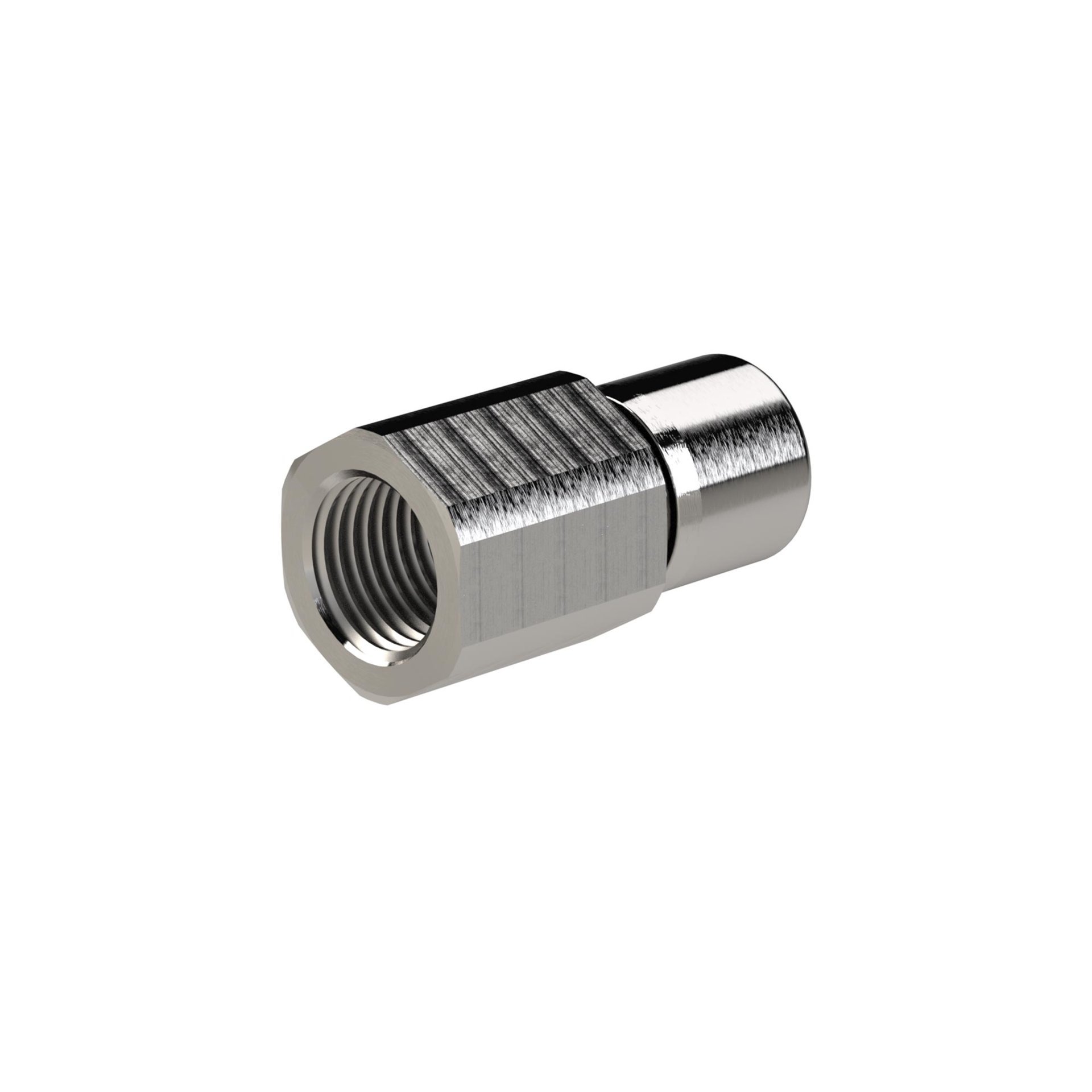 RIEGLER Gerade Steckverschraubung »NonPlusUltra«, G 3/8 i., Ø 8 mm, VPE 10 Stk. Produktbild img1 L