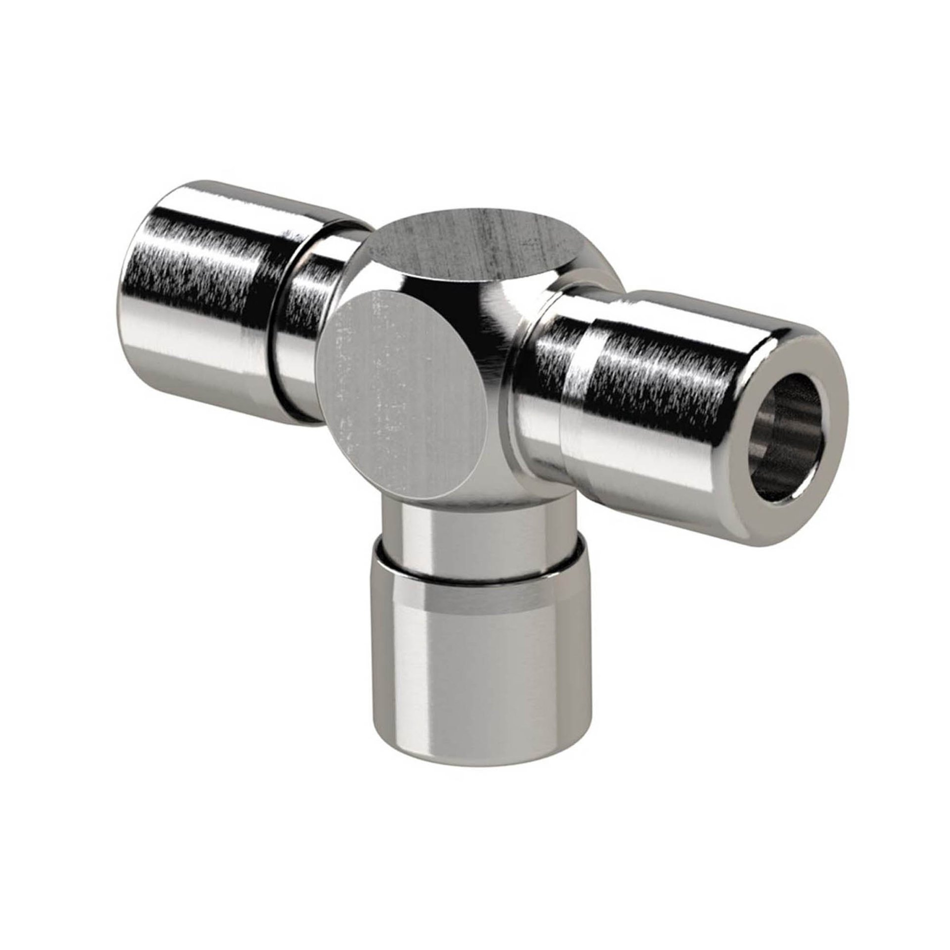 RIEGLER T-Steckverbindung »NonPlusUltra«, Ø 6 mm, VPE 10 Stk. Produktbild img1 L