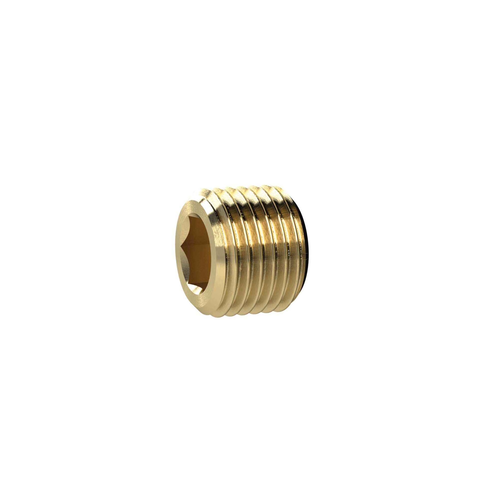 RIEGLER Verschlussschraube, Innensechskant, ohne Bund, M12x1,5, SW 6, MS Produktbild img1 L