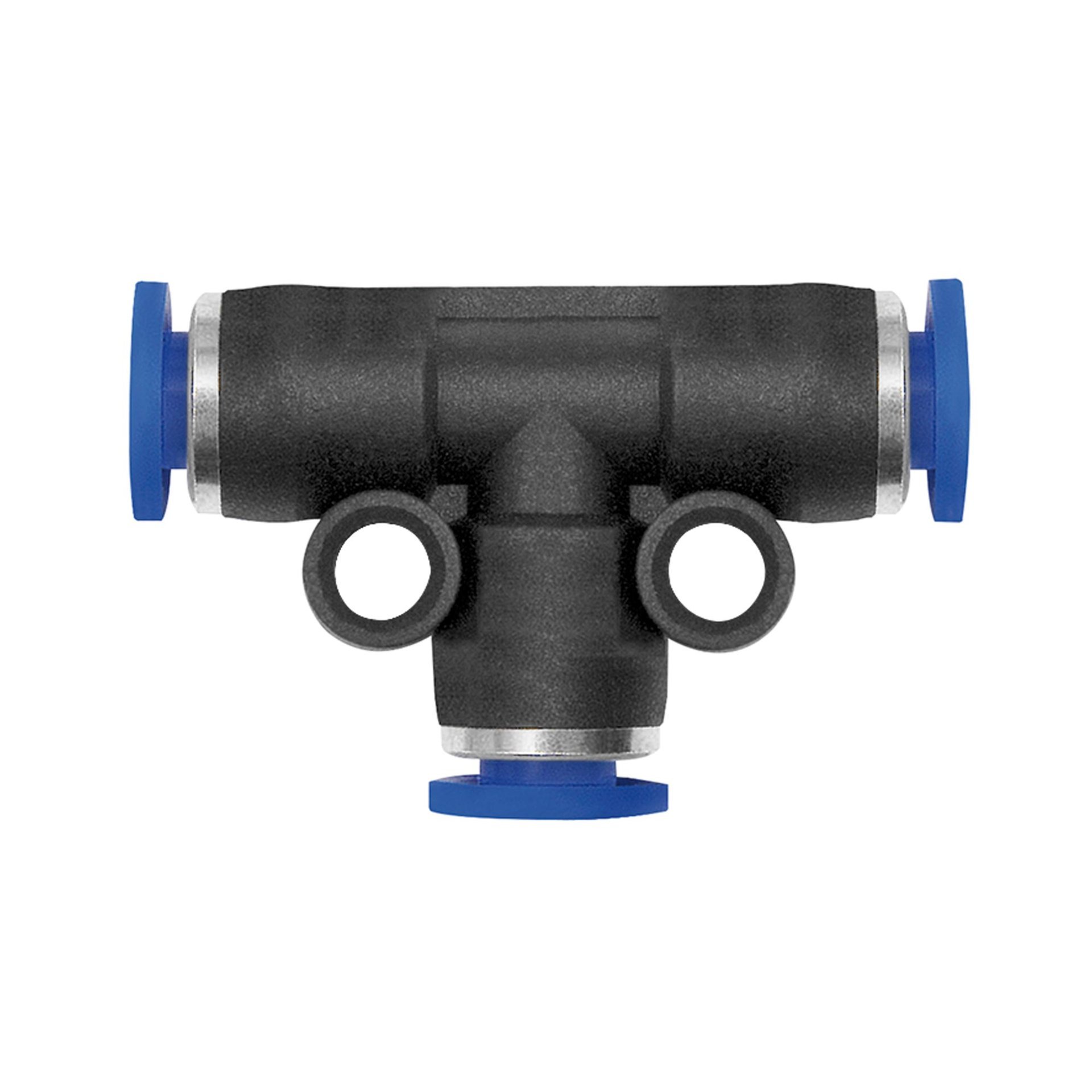 RIEGLER T-Steckverbindung »Blaue Serie« mini, Schlauch-Außen-Ø 3 Produktbild img1 L