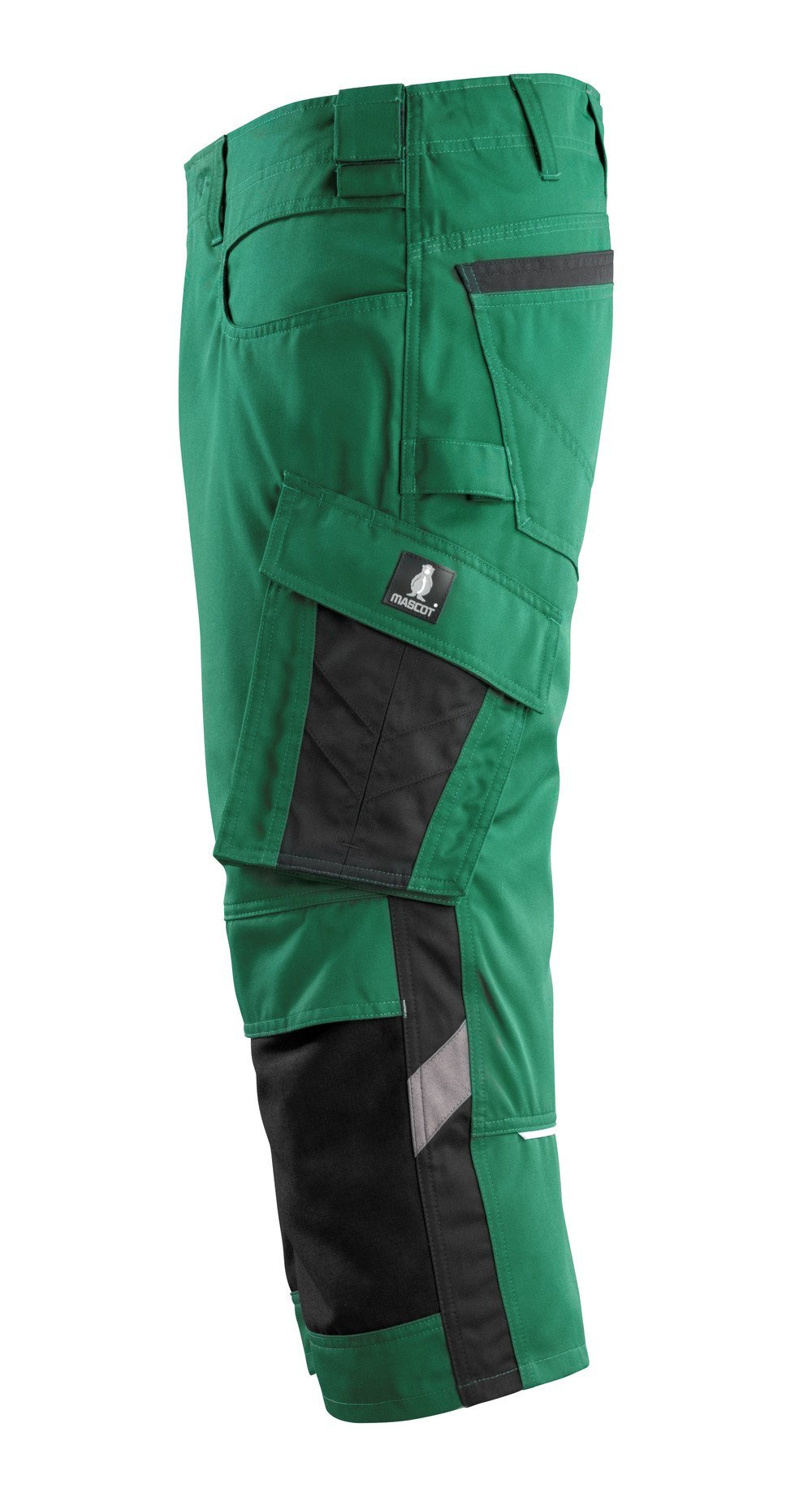 MASCOT® Altona Dreiviertel-Hose Größe C50, grün/schwarz Produktbild img2 L