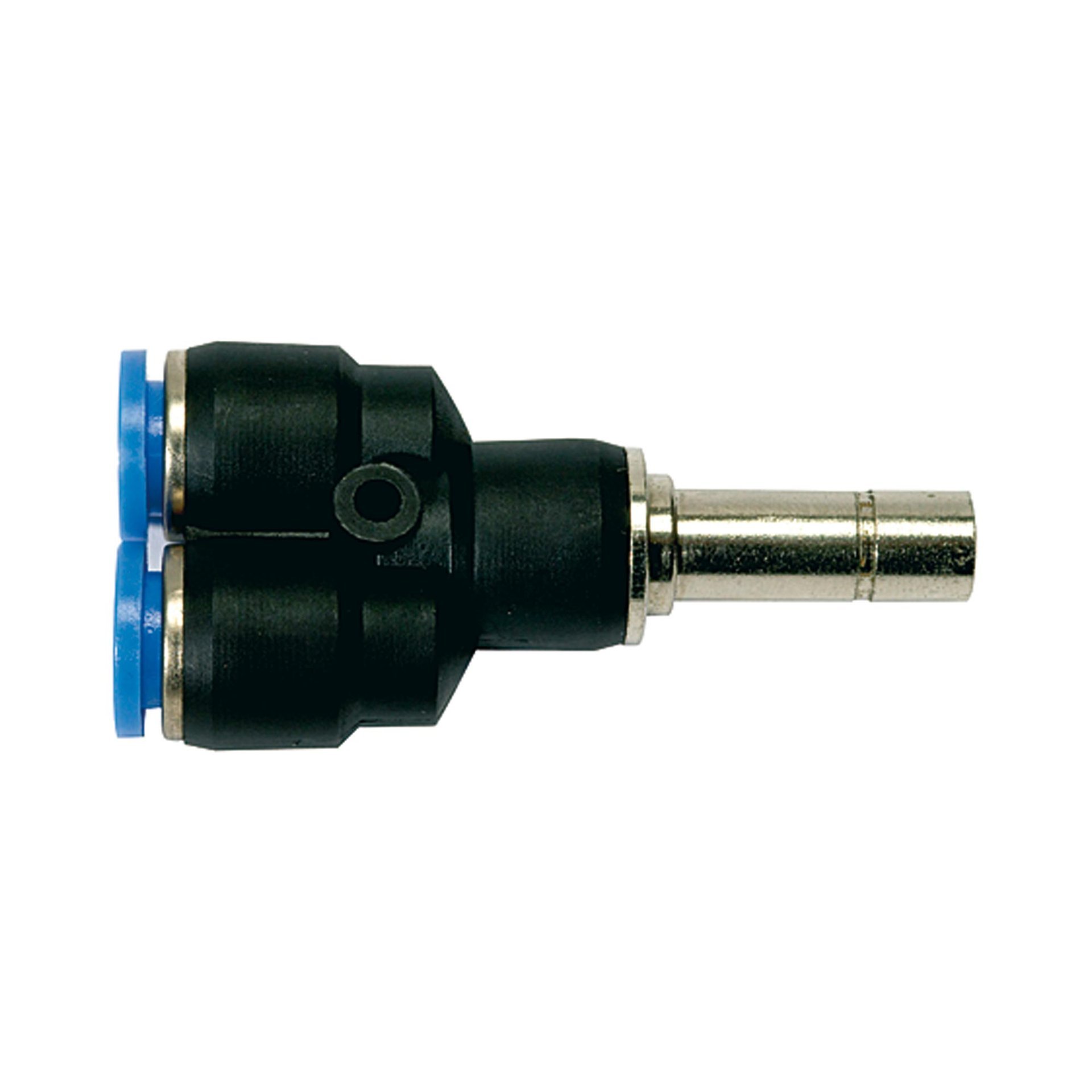 RIEGLER Y-Steckverbindung, Stecknippel »Blaue Serie«, Schl./Stecker-Ø 12 Produktbild img1 L