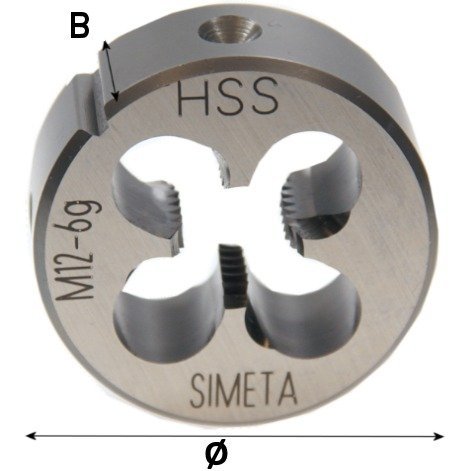 SIMETA Schneideisen M M2,5 Produktbild img1 L