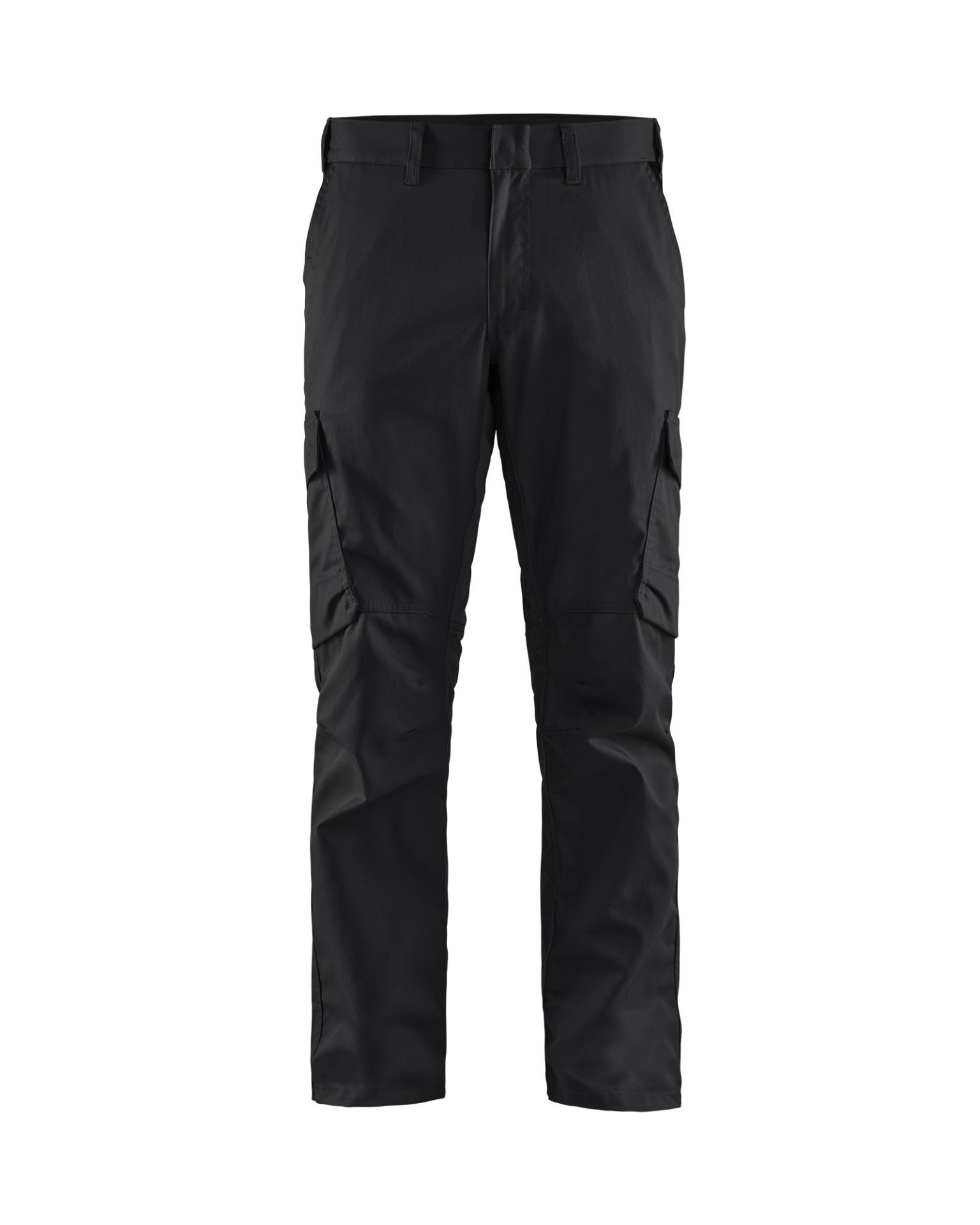 Industrie Arbeitshose Stretch Schwarz/Rot D30 Produktbild img1 L
