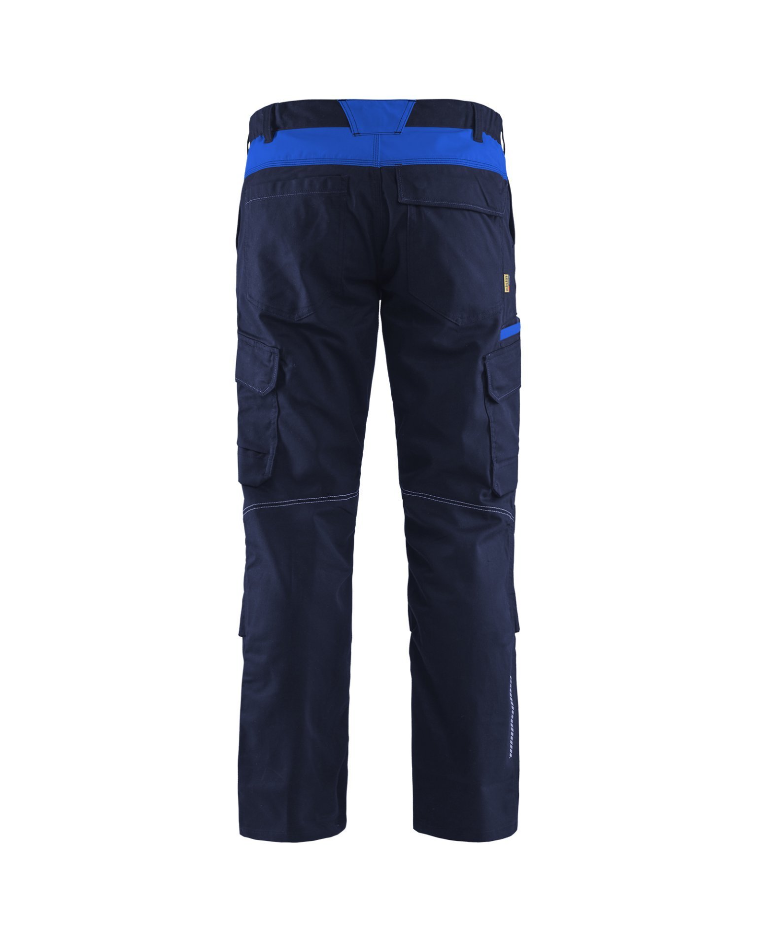 Industrie Arbeitshose Stretch mit Kniepolstertaschen Marineblau/Kornblau C58 Produktbild img2 L
