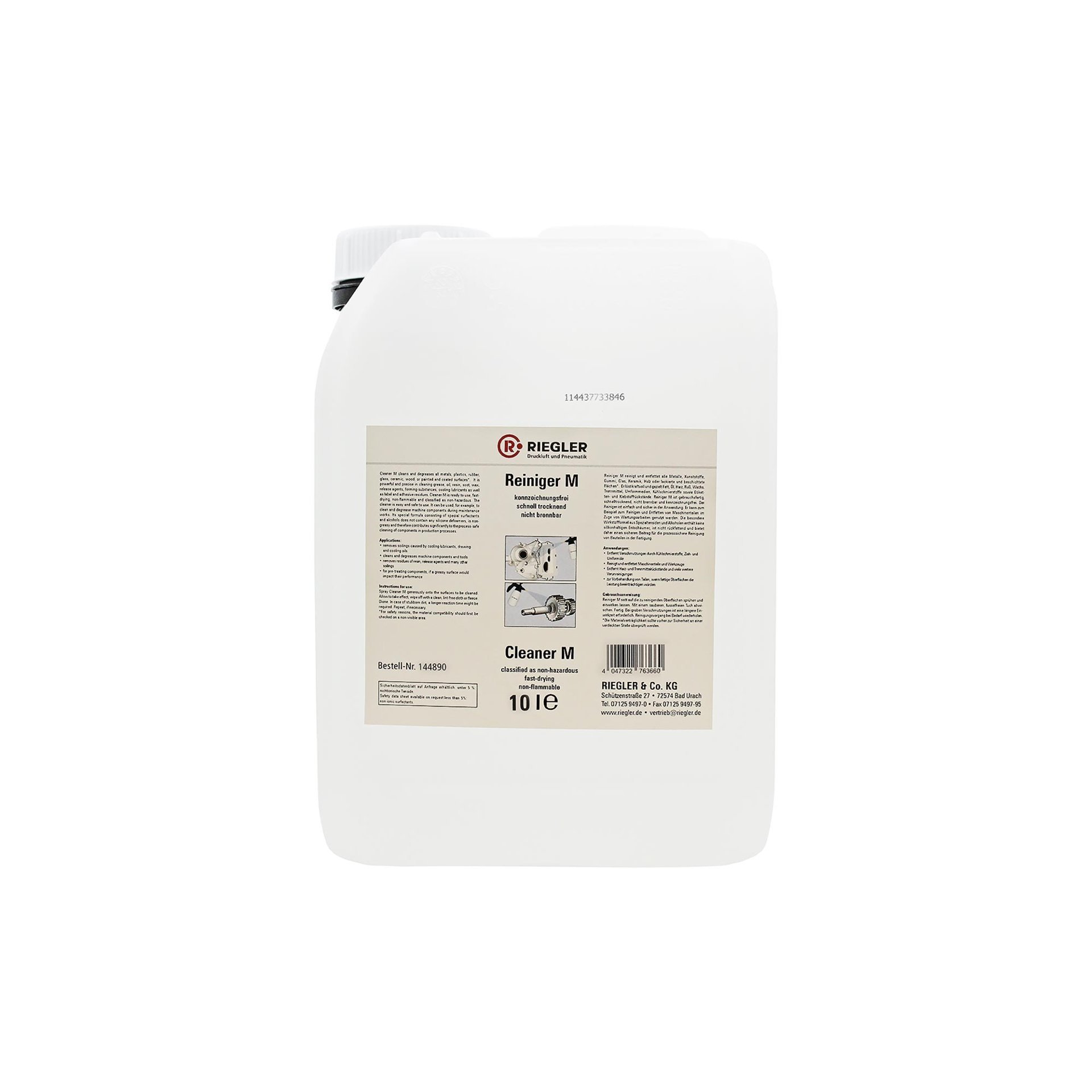 RIEGLER Reiniger M, 10 L Produktbild img1 L