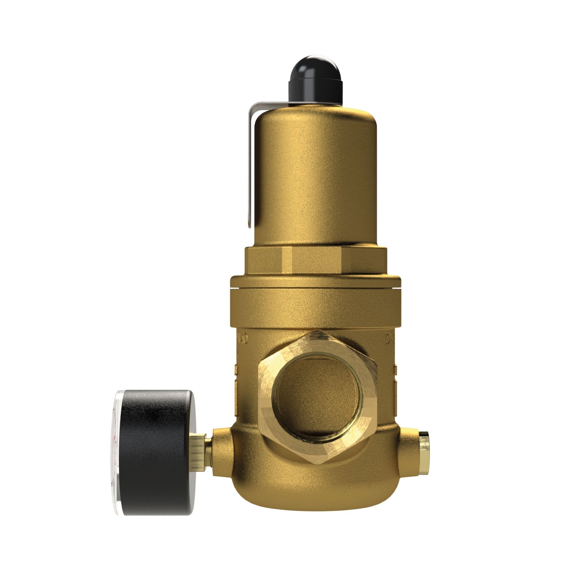 RIEGLER Druckregler f. Trinkw., Rotguss, m. Mano, G 1/2 IG, 1 - 8 bar Produktbild img6 L