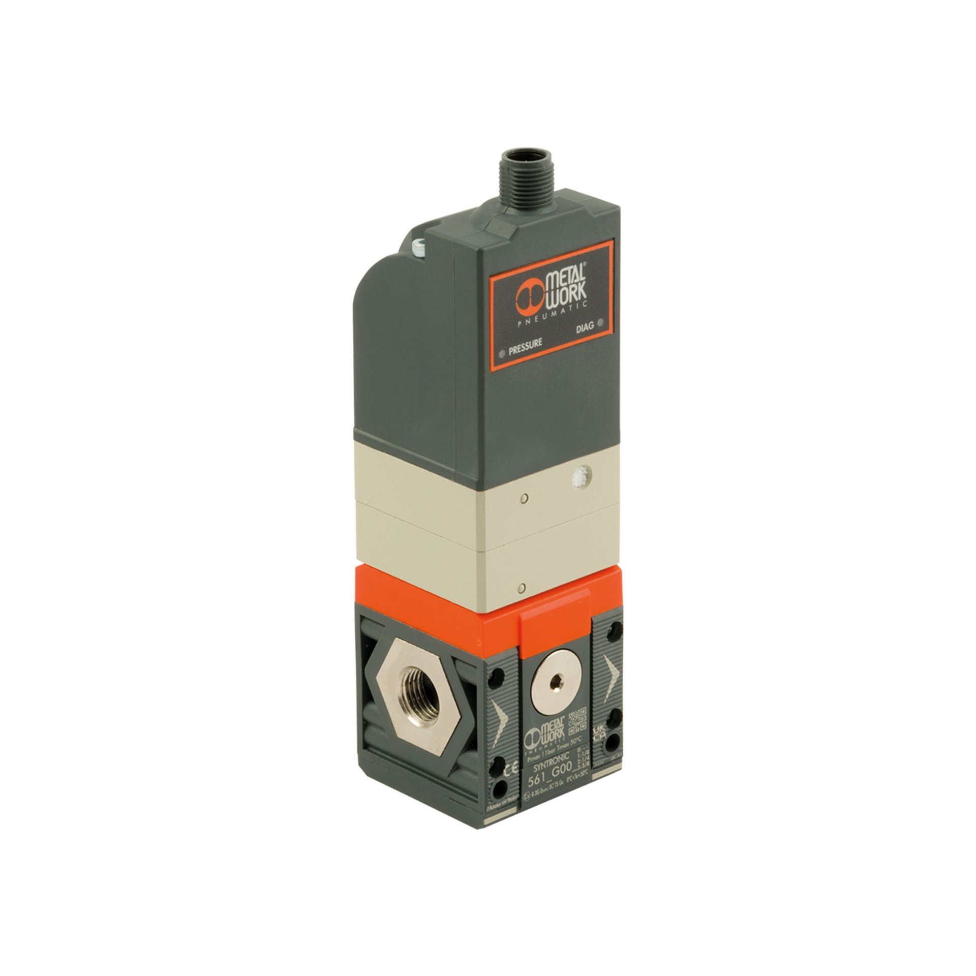 RIEGLER Präz.-Prop.-Druckregler »SYNTRONIC«, BG1, G1/4, ferngest., 0…10 V Produktbild img1 L