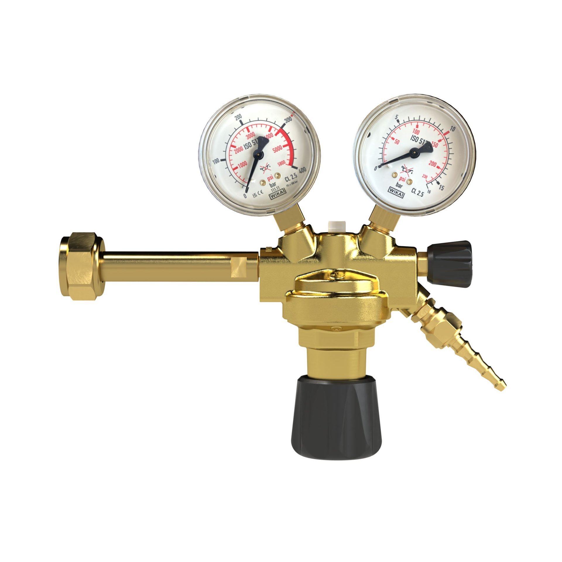 Flaschendruckminderer, 200bar,Wasserstoff/Methan/Leuchtgas/Erdgas Produktbild img3 L
