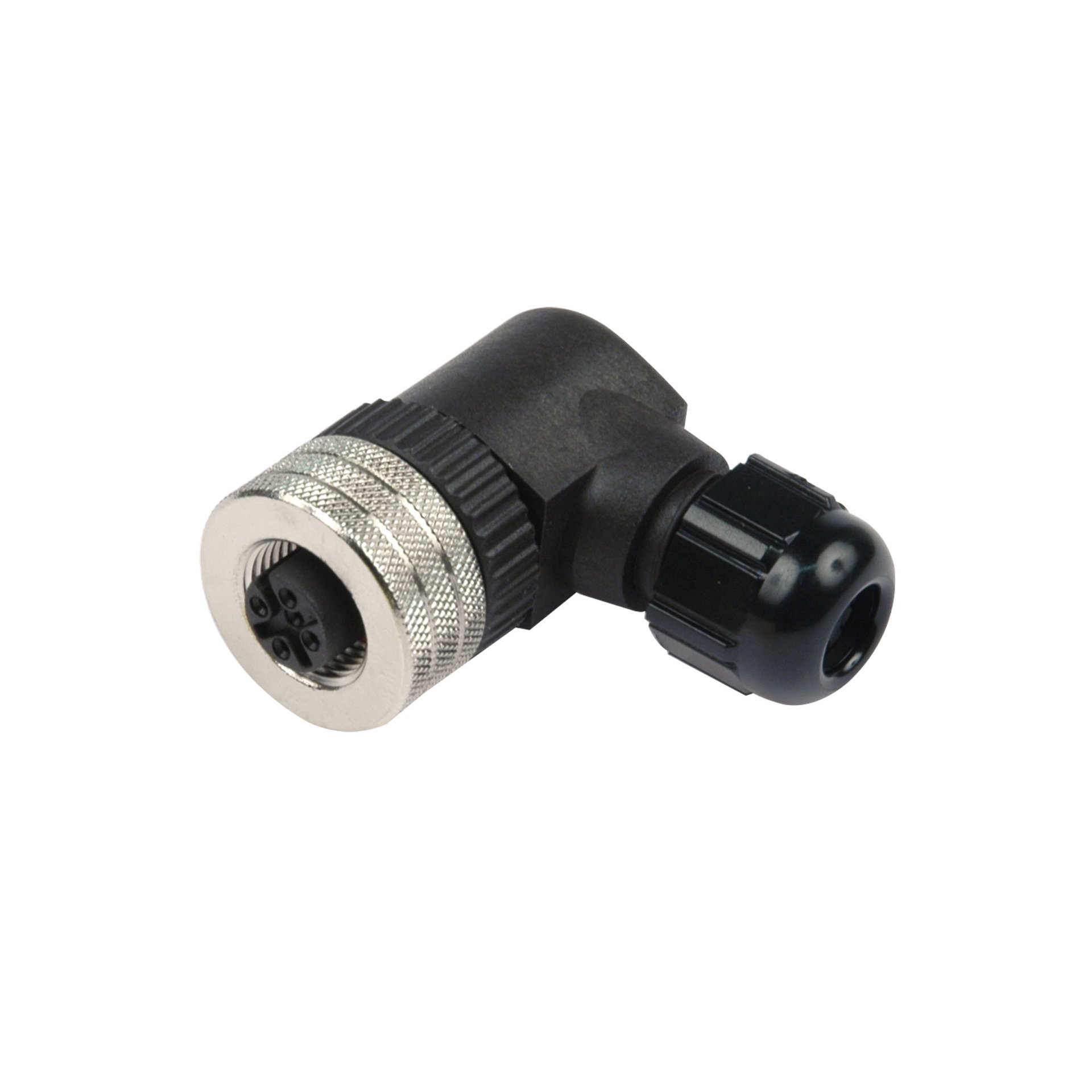 RIEGLER 90°-Winkelsteckdose M12 x 1 mm, 5-polig Produktbild img1 L