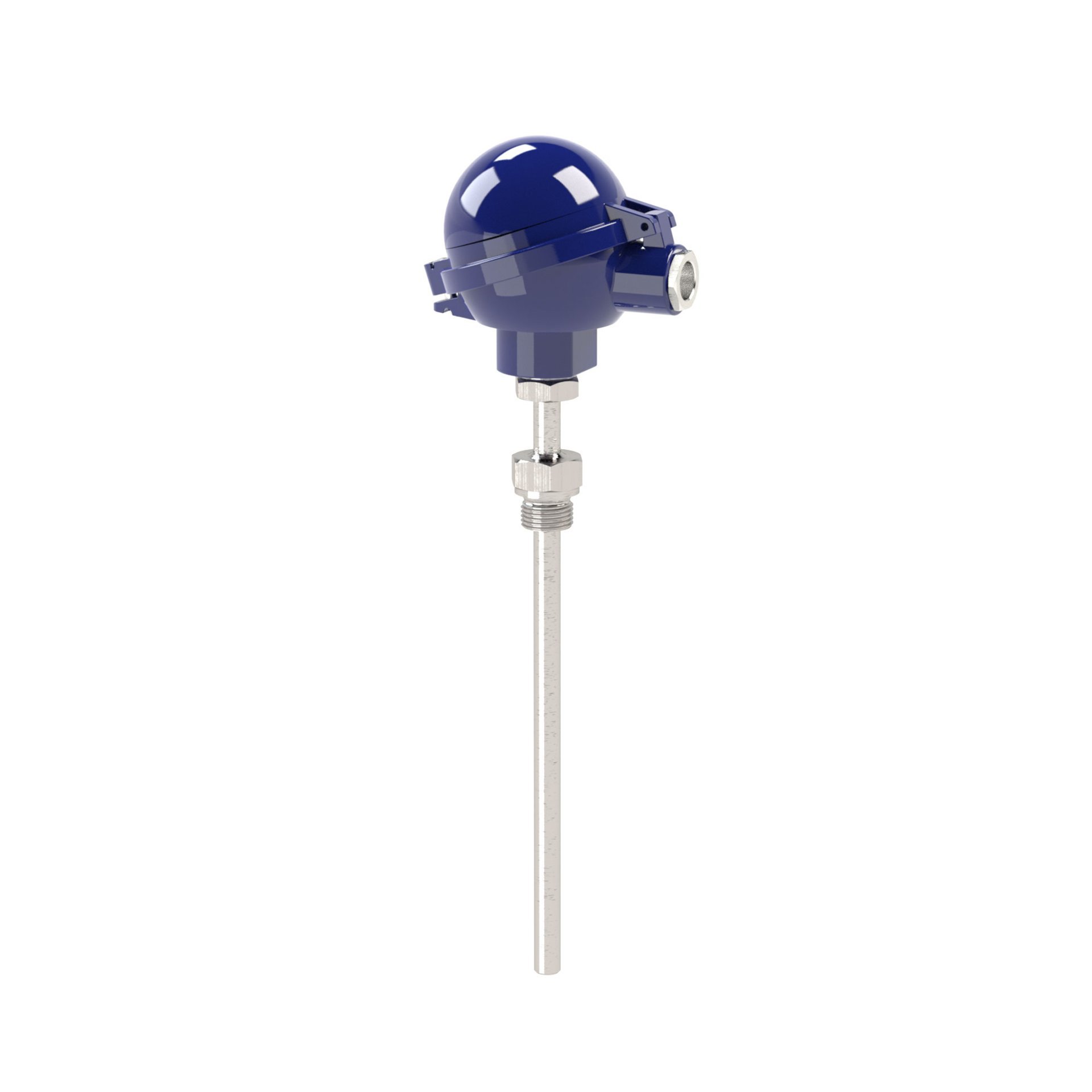 RIEGLER Widerstandsthermometer, TR10-C, 1xPt100, 4-Leiter, 4-20 mA, 400mm Produktbild img1 L