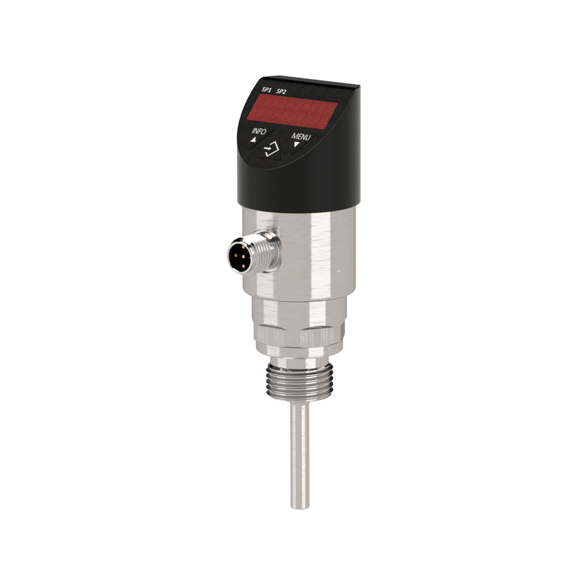 RIEGLER Elektronischer Temperaturschalter, TSD-30, PNP, 5-polig, 50 mm Produktbild img1 L