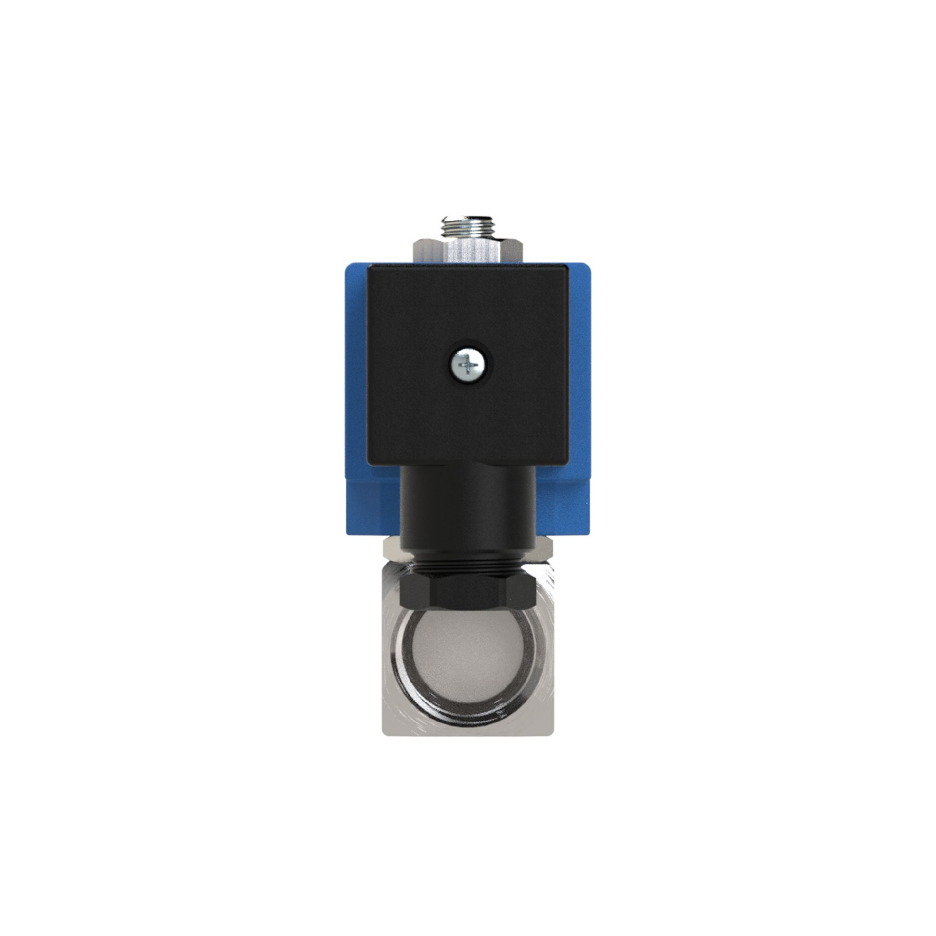 RIEGLER 2/2-Wege-MV., ES, NO, vorg., 24 V DC, G 1, PN 0,5-12 bar, EPDM Produktbild img4 L
