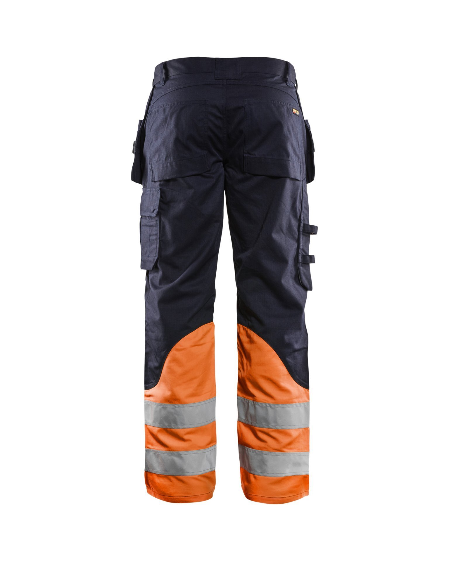 Multinorm Arbeitshose Inhärent Marineblau/Orange D28 Produktbild img2 L