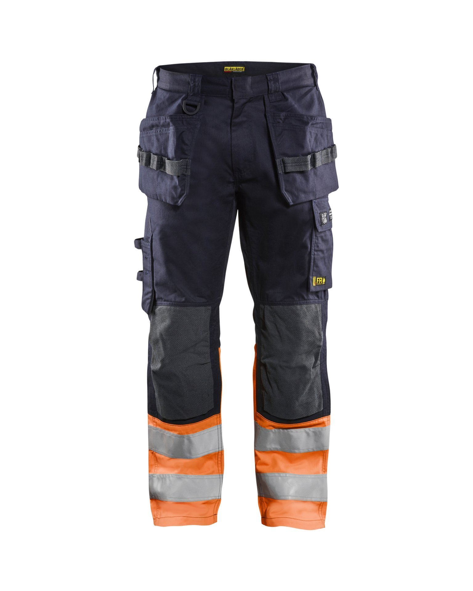 Multinorm Arbeitshose Inhärent Marineblau/Orange D28 Produktbild img1 L